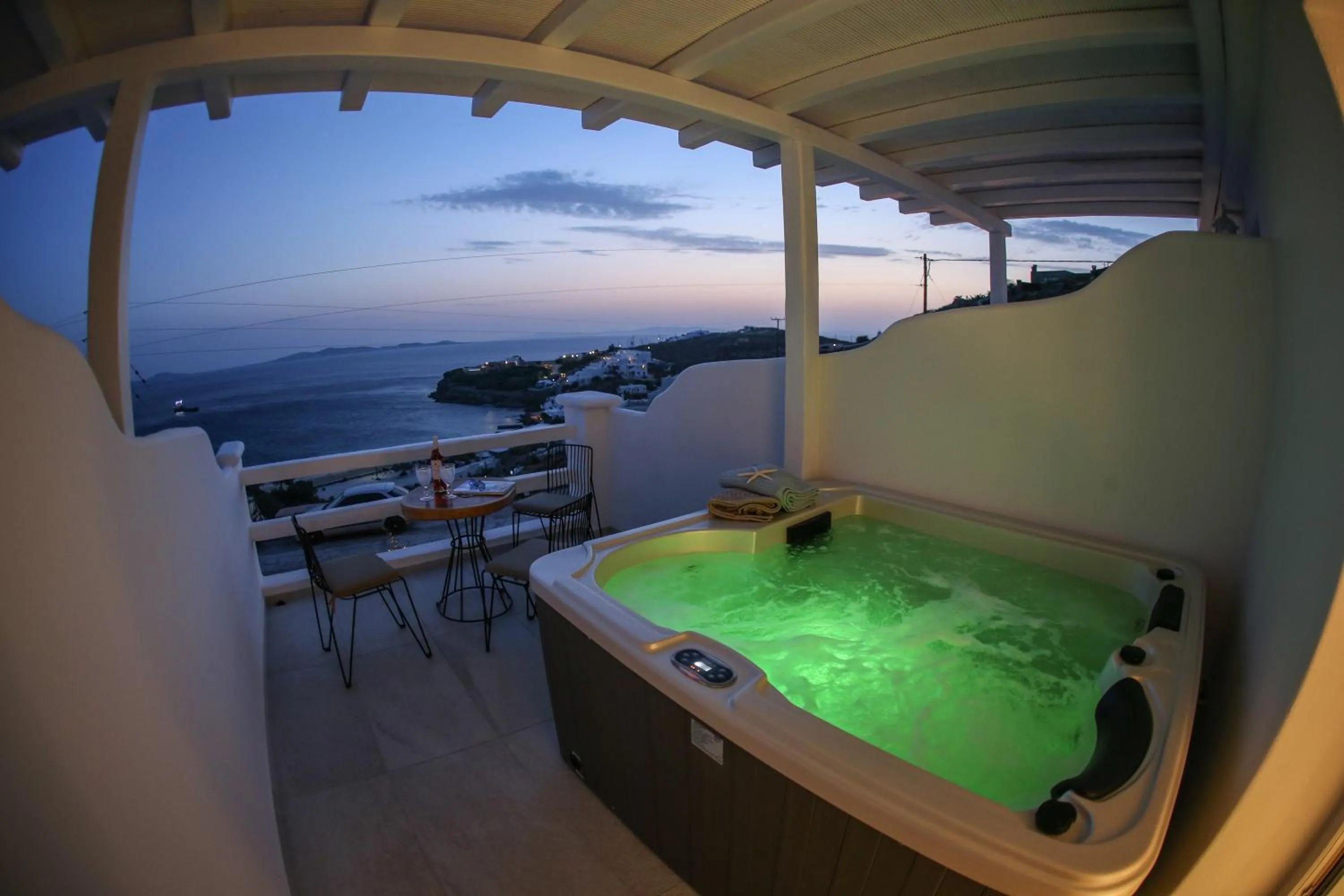 Balcony/Terrace in Villa Elina suites and more