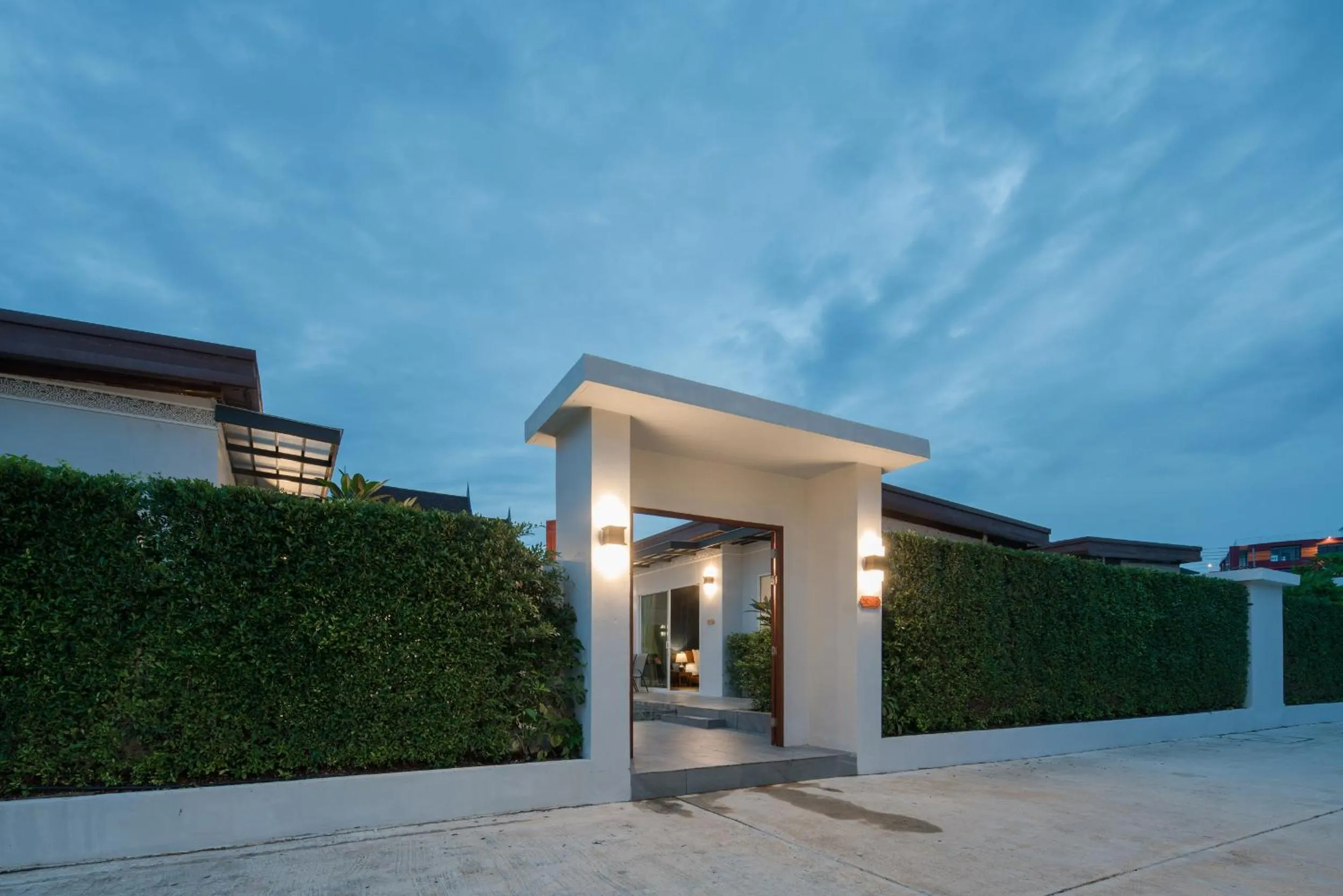 Facade/entrance in The Orchid Villa