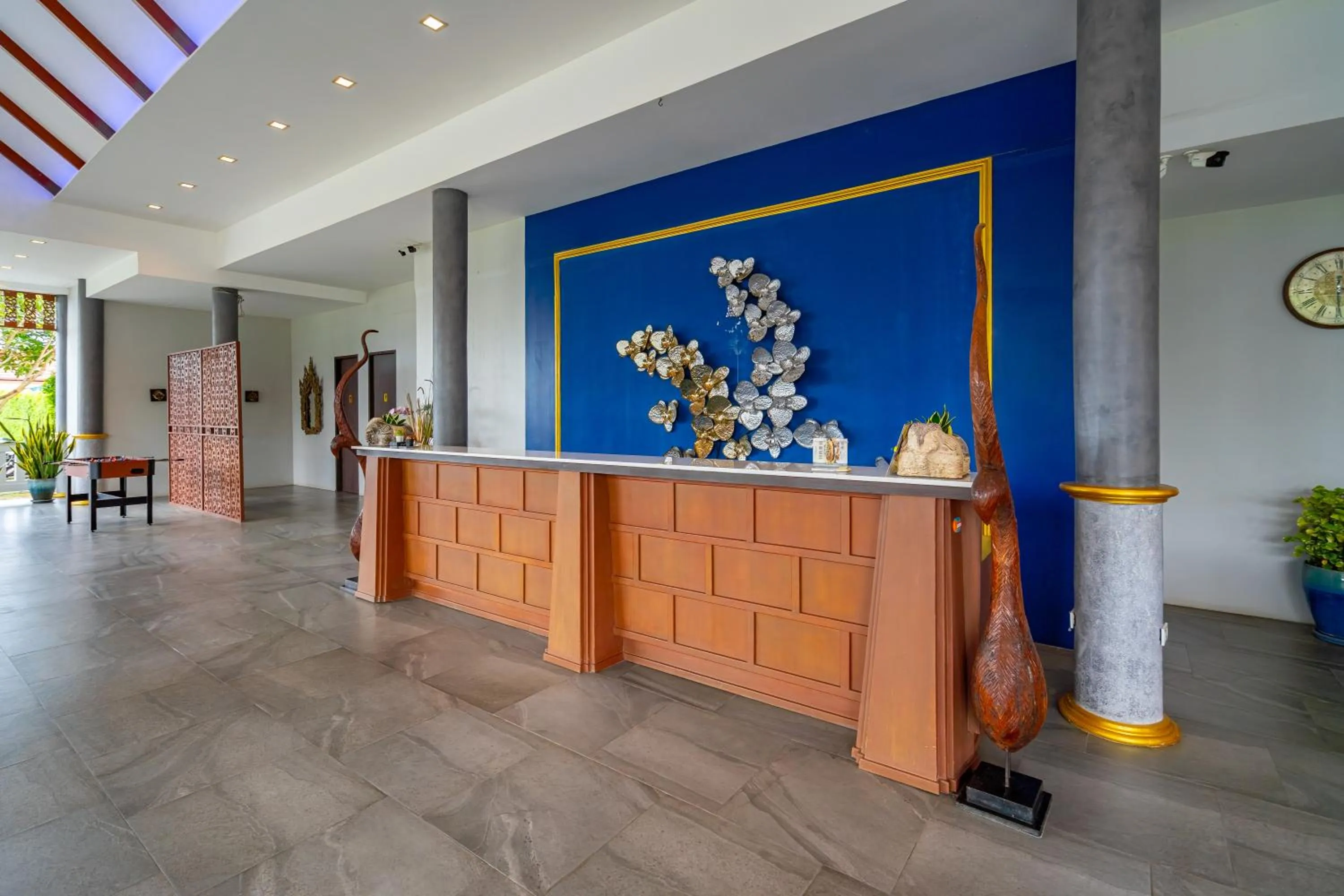 Lobby or reception in The Orchid Villa