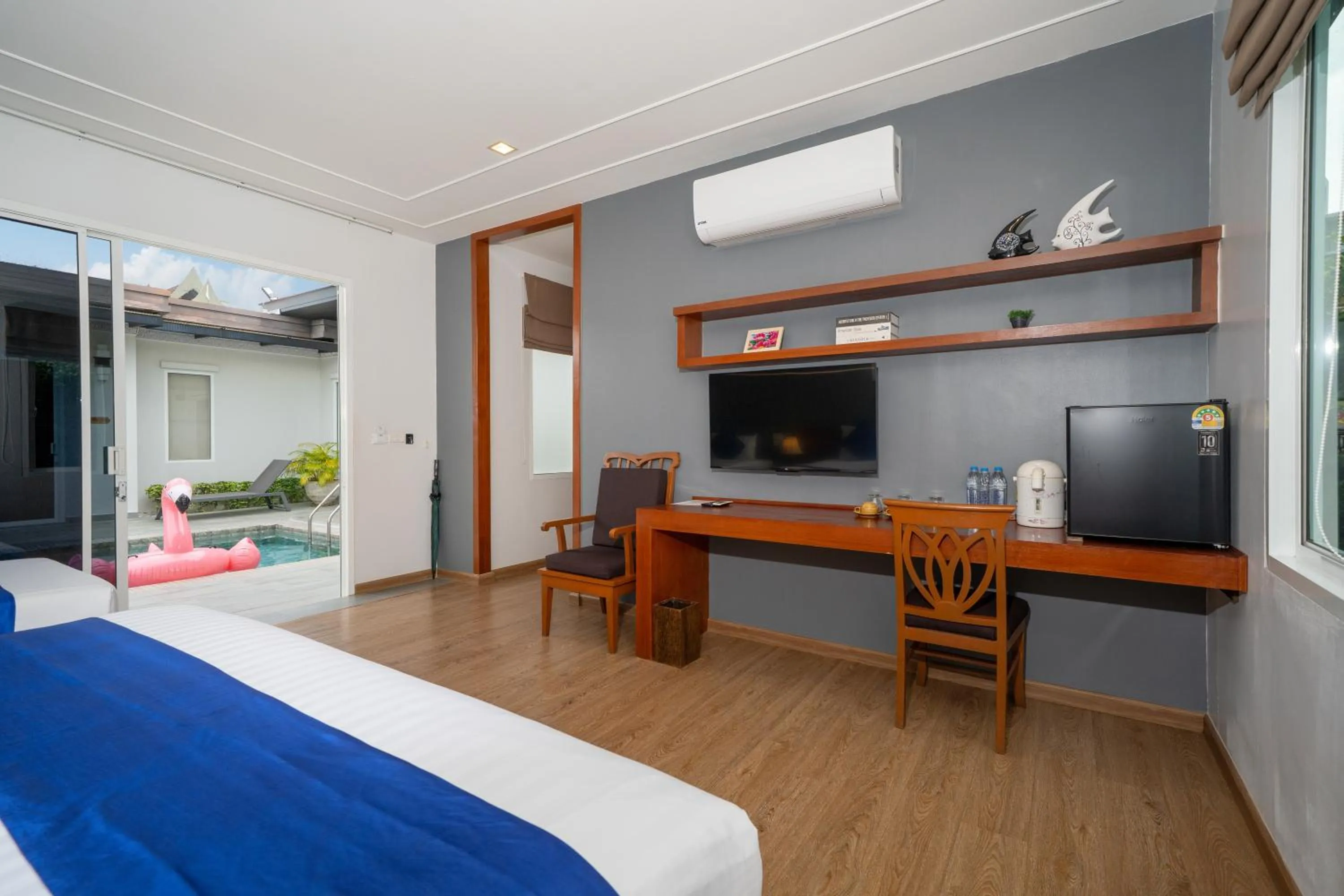 Bedroom, Bed in Phuket La Siesta Pool Villas & Pool Access Rooms