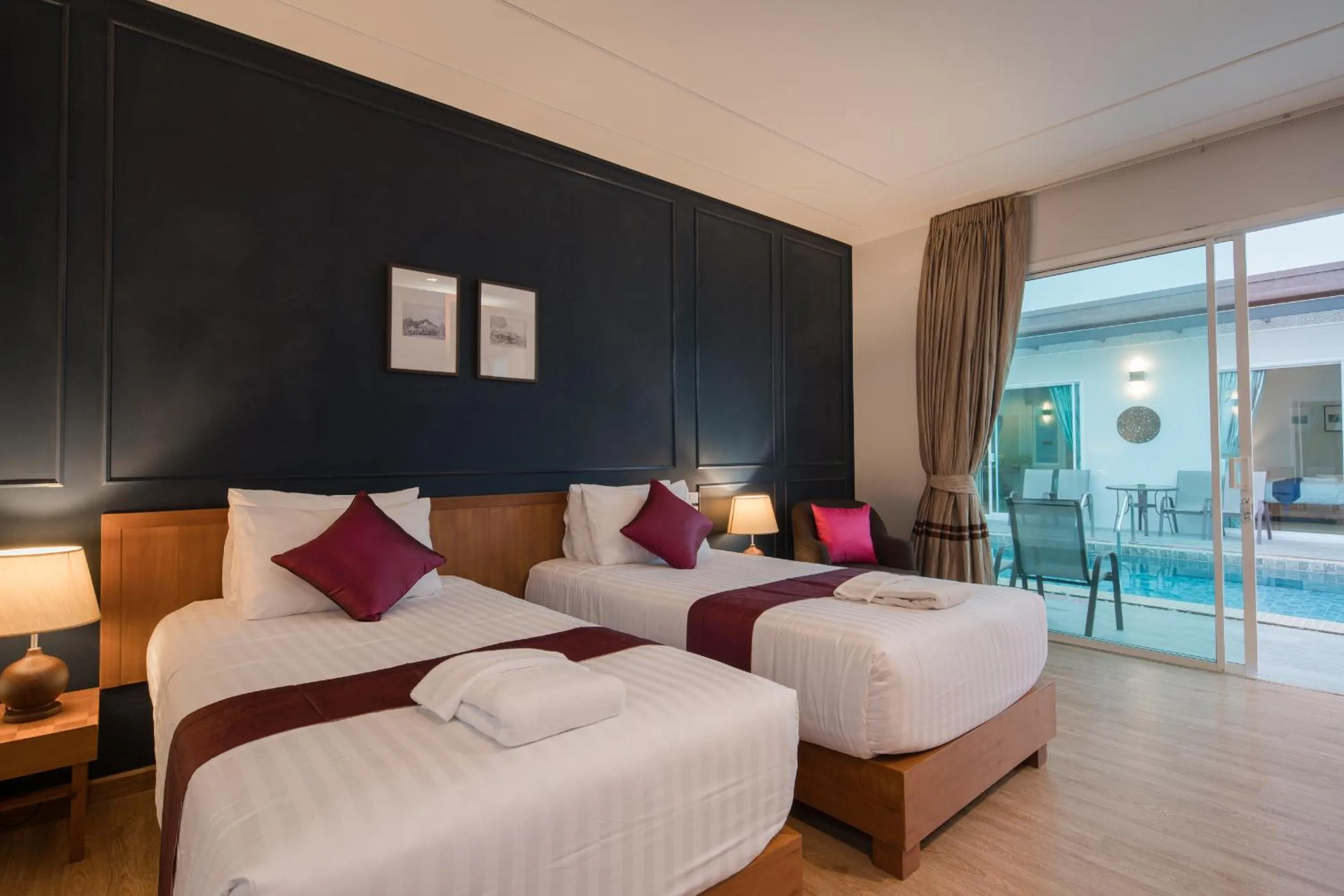 Bedroom in The Orchid Villa