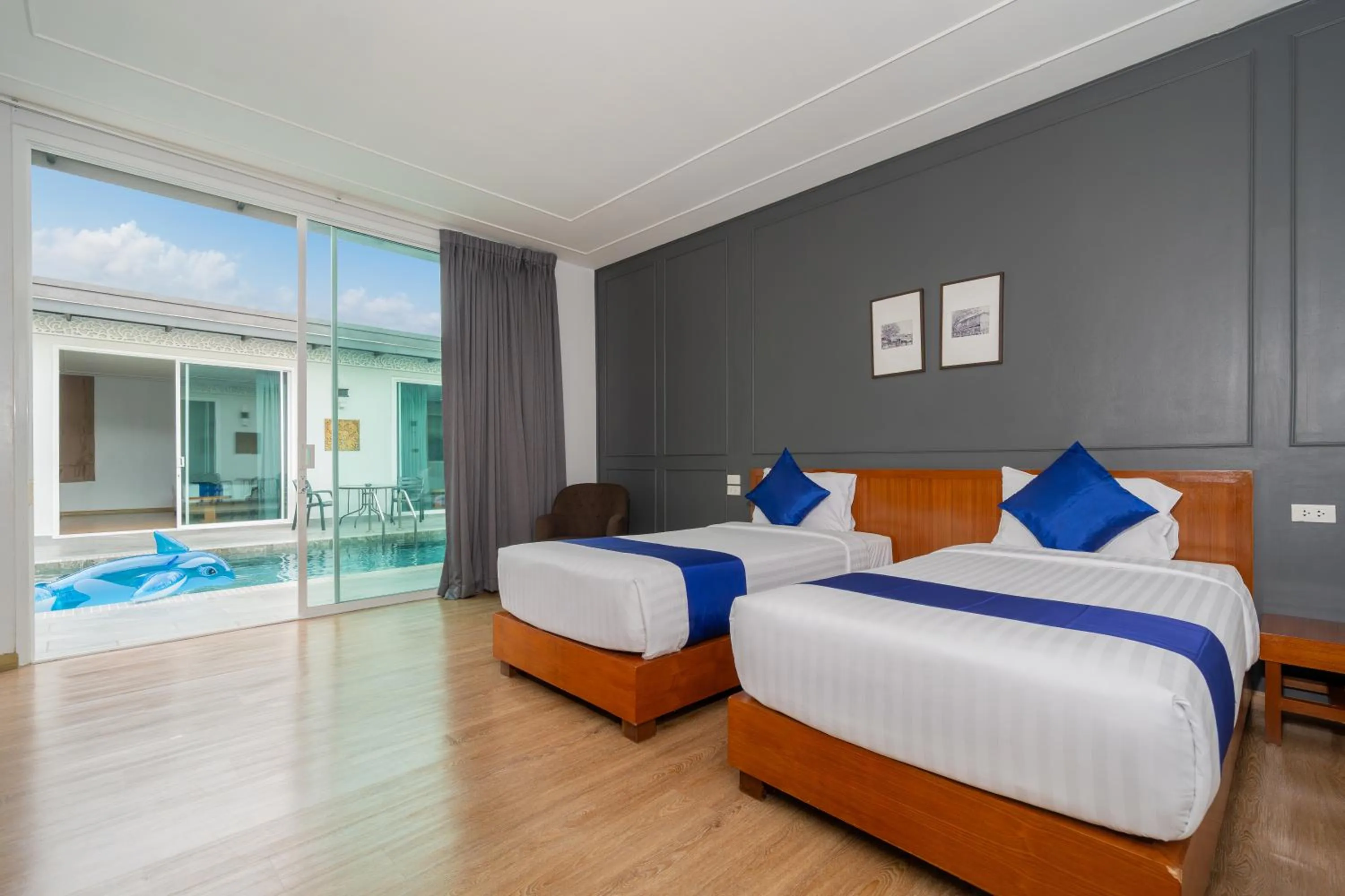 Bedroom, Bed in Phuket La Siesta Pool Villas & Pool Access Rooms