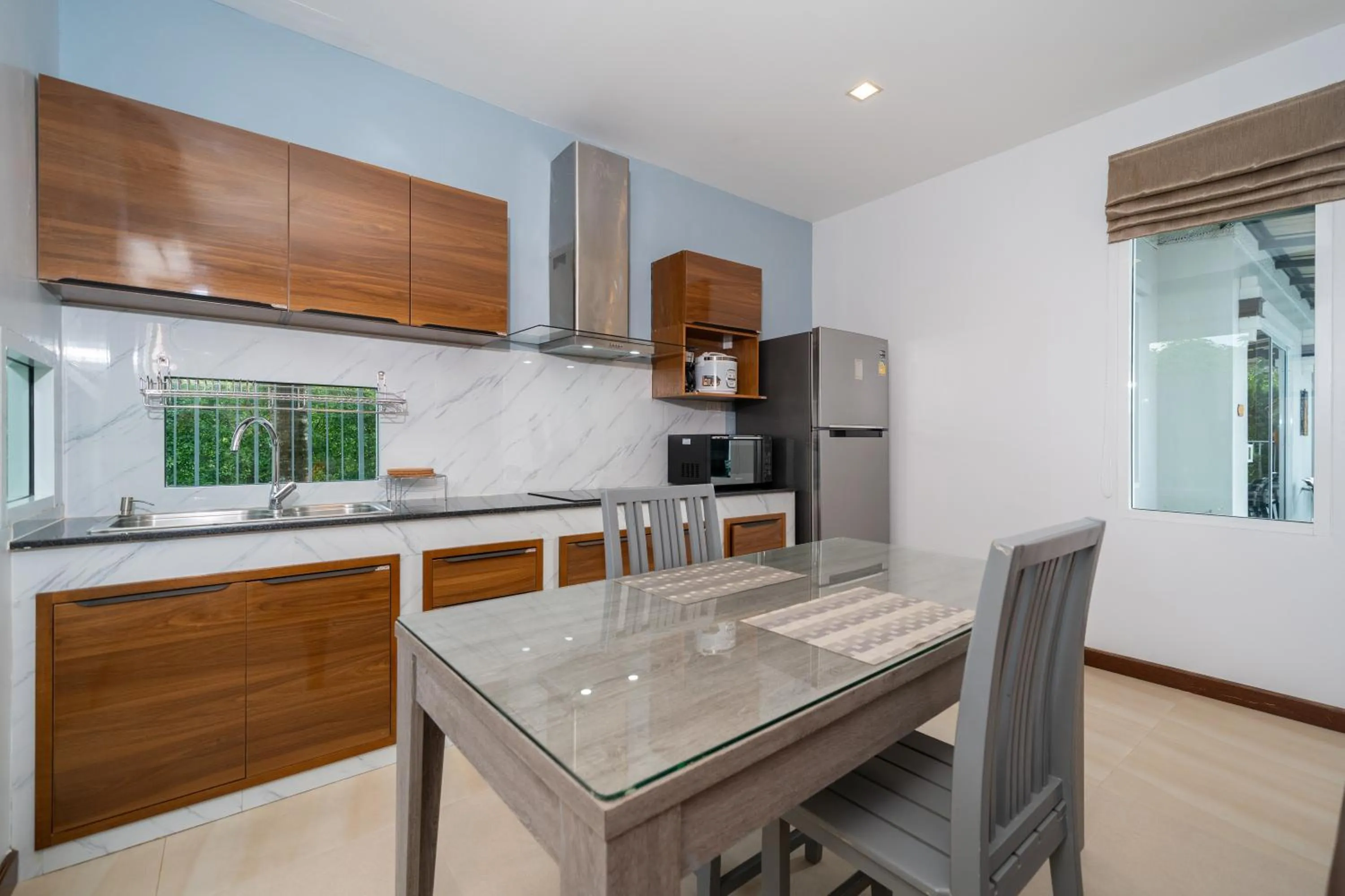 Kitchen or kitchenette in Phuket La Siesta Pool Villas & Pool Access Rooms