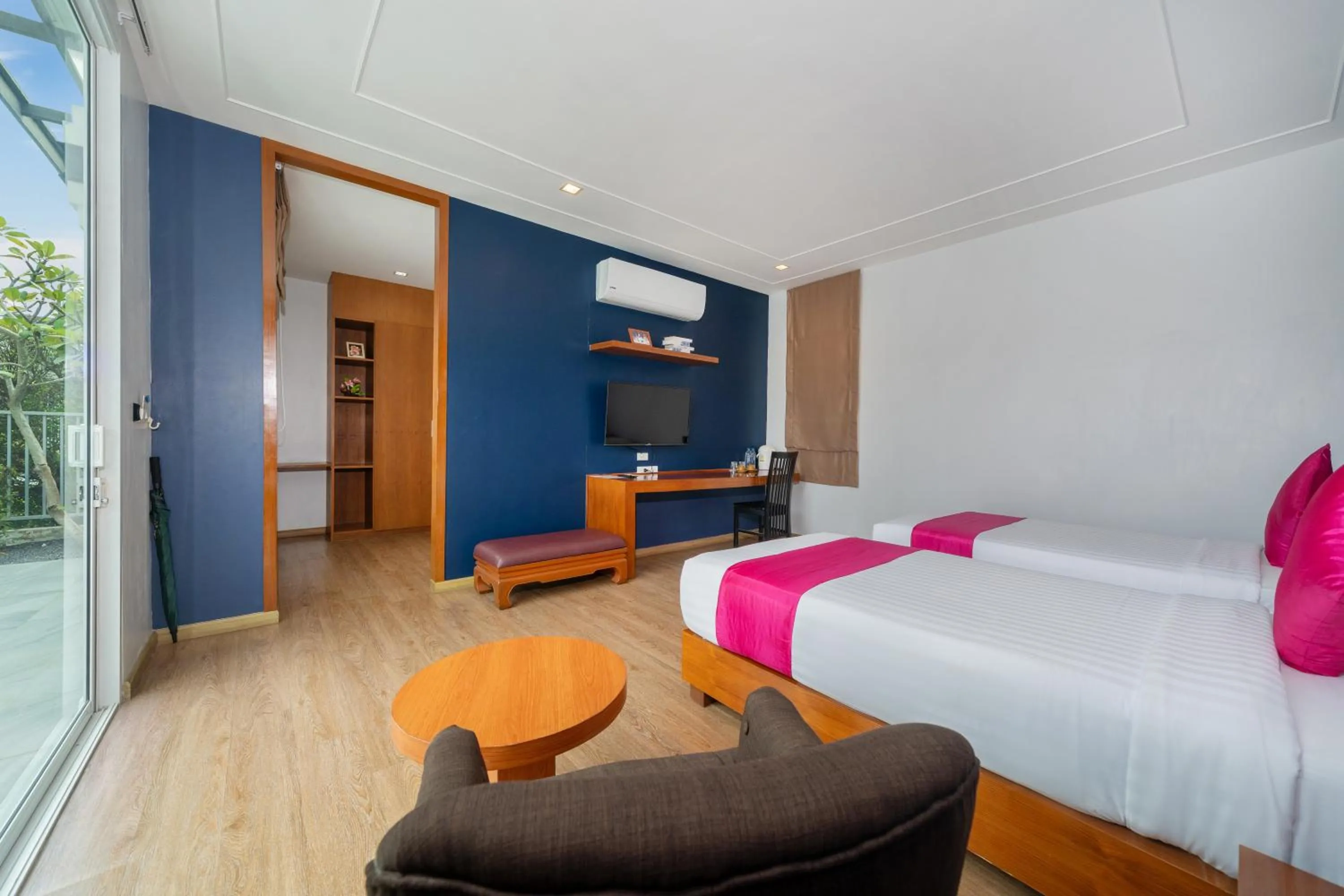 Bedroom, Bed in Phuket La Siesta Pool Villas & Pool Access Rooms