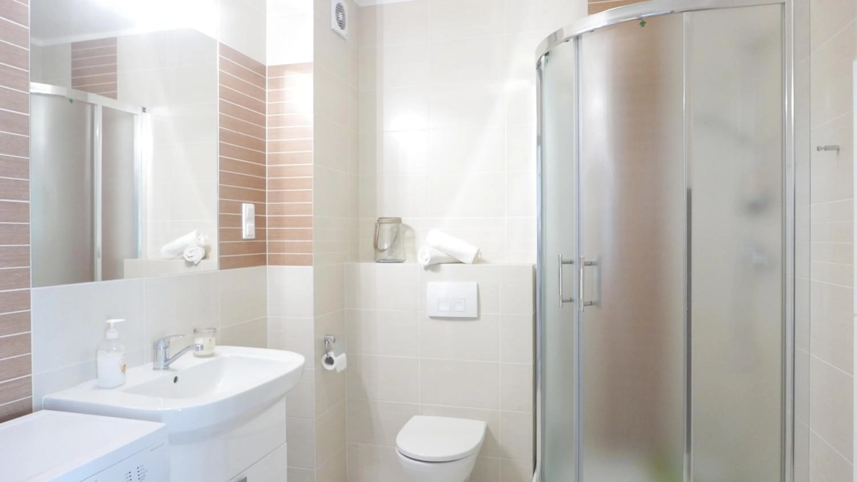 Bathroom in Apartament Słoneczny