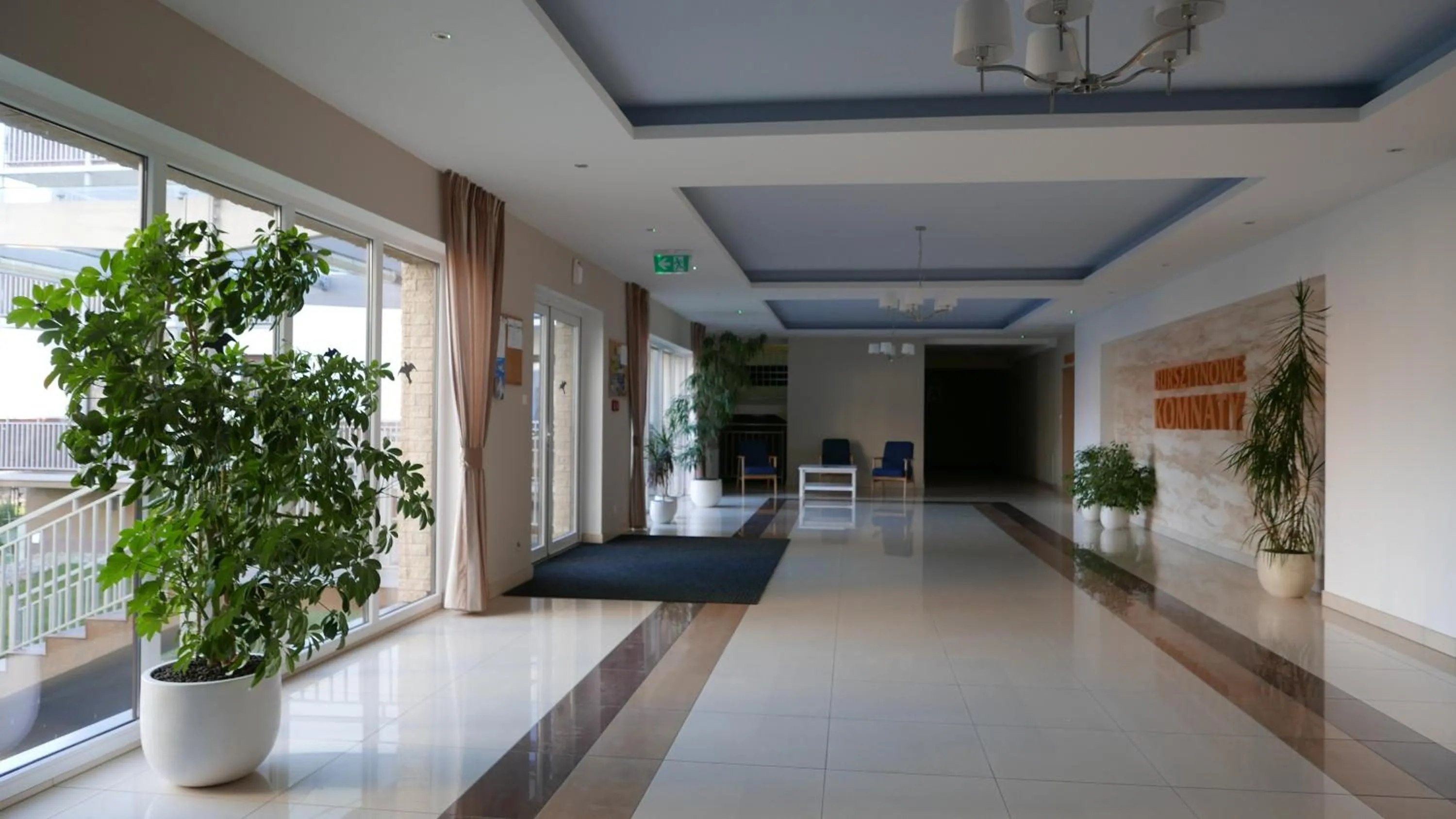 Lobby or reception in Apartament Słoneczny