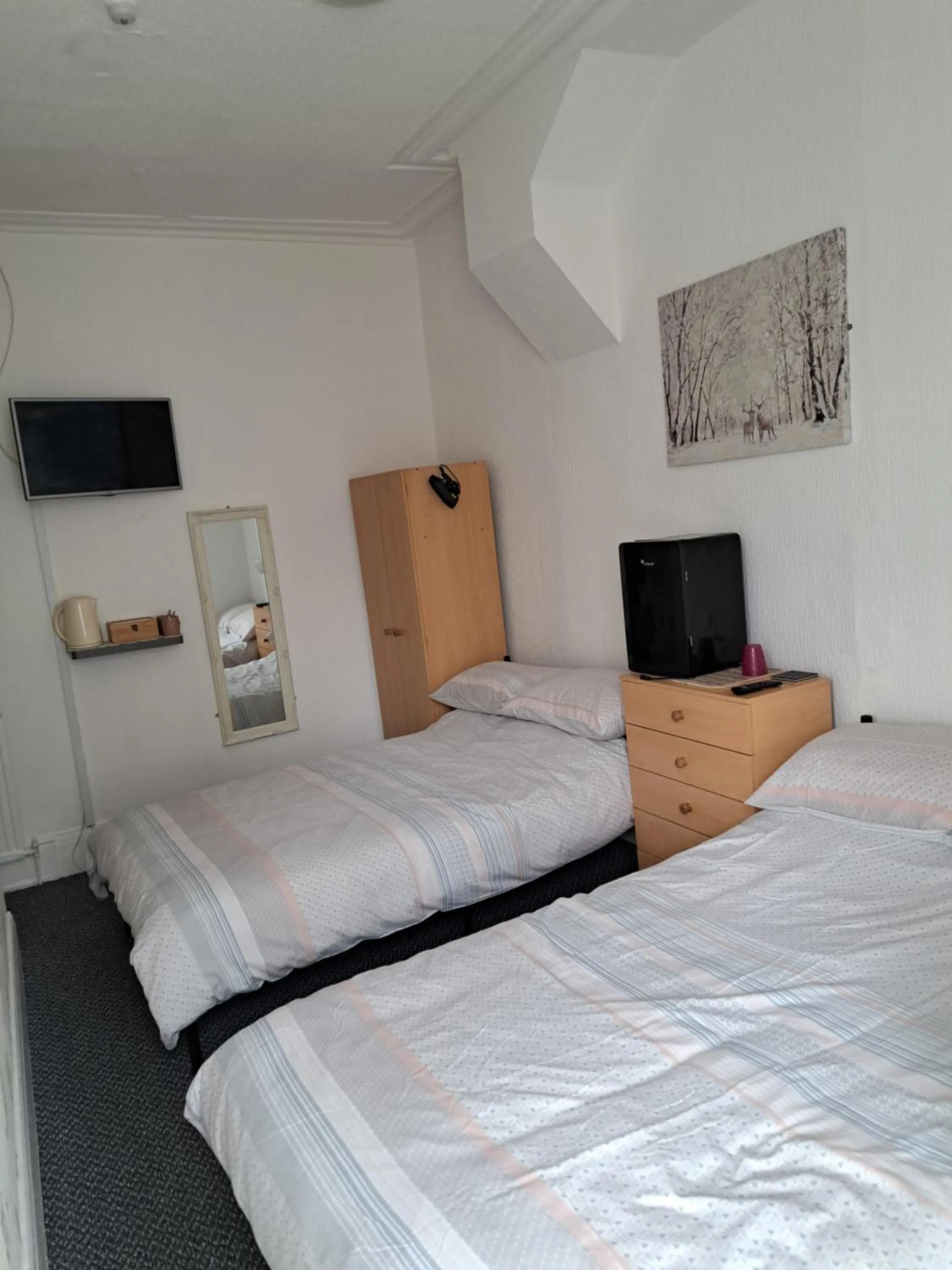 Bed in Montgomery Hotel