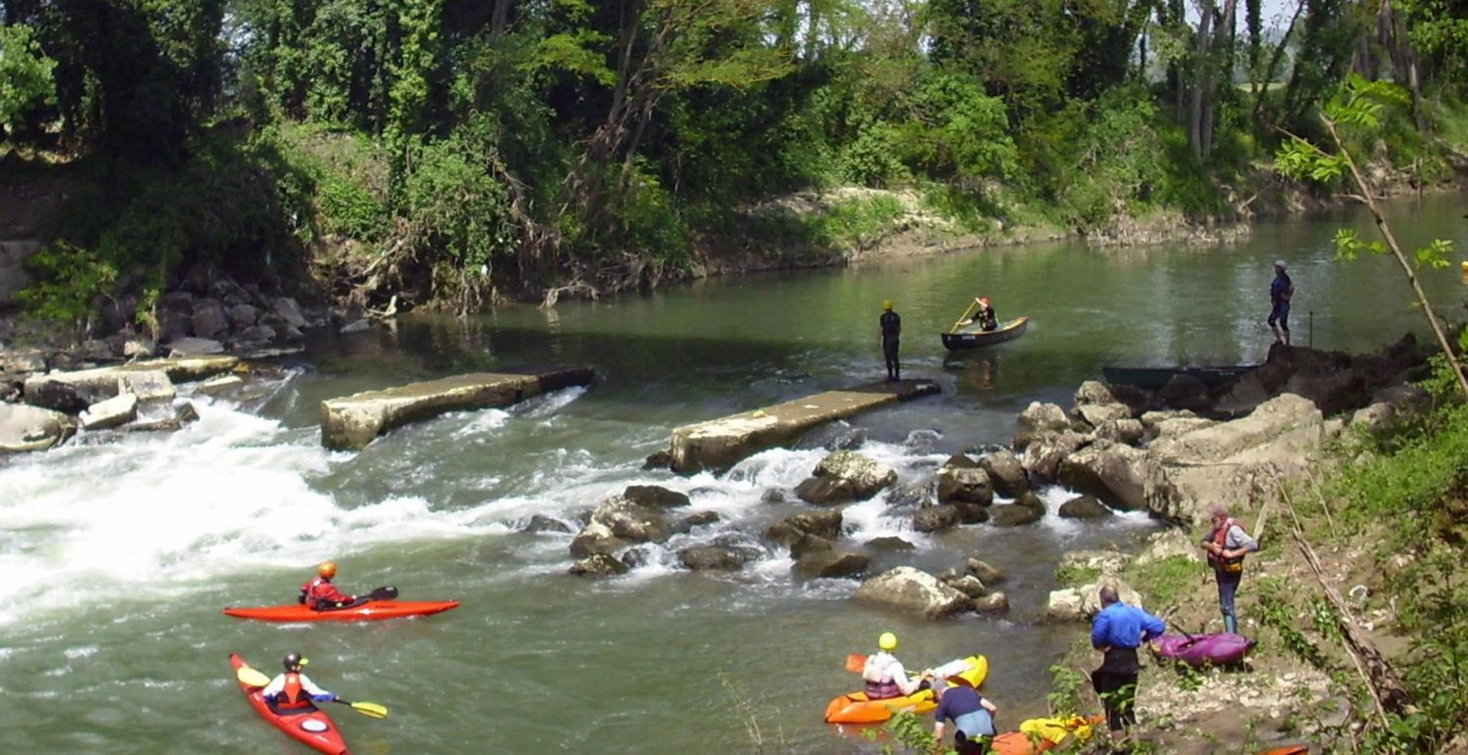 Canoeing in Casa "Le tre Muse"