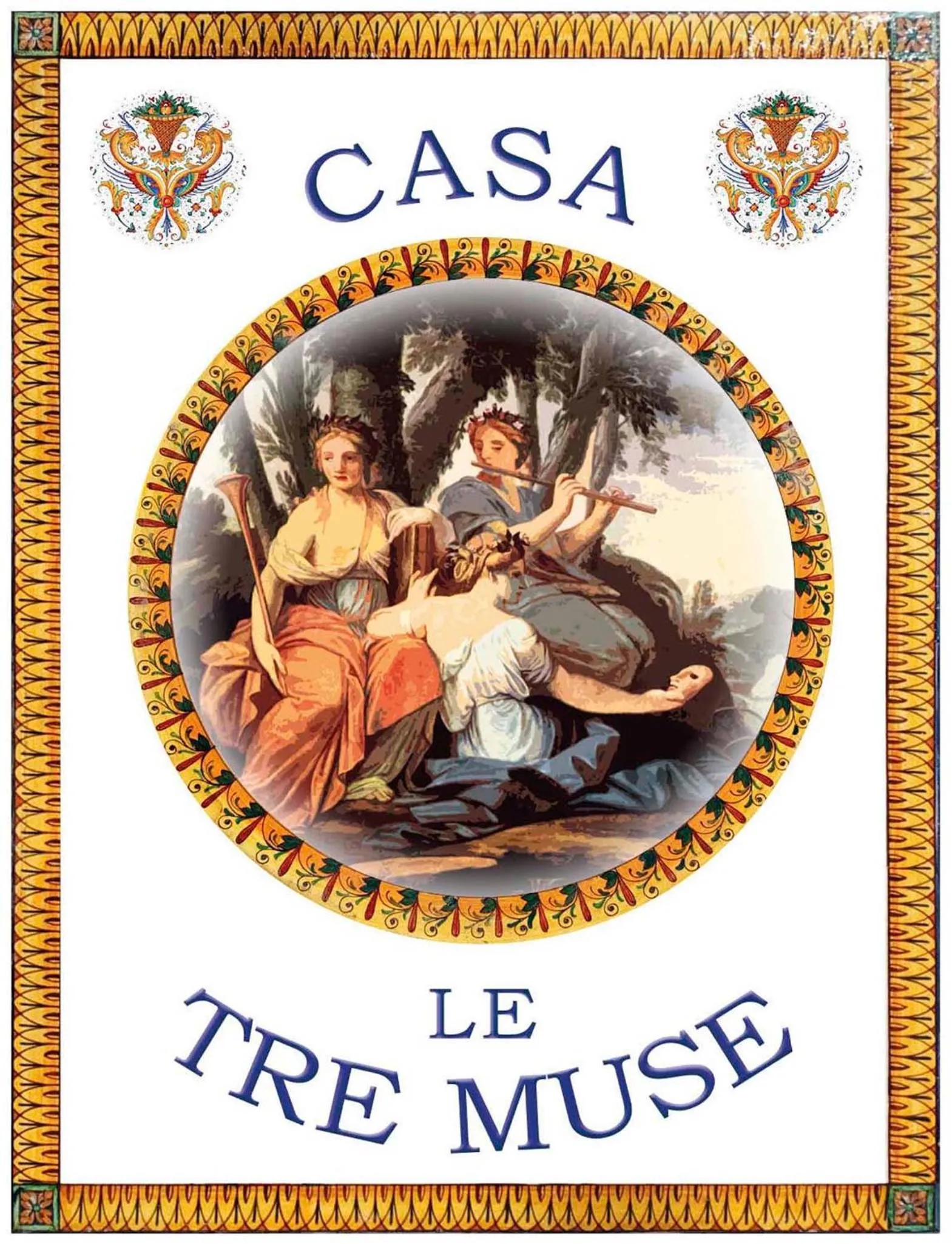 Property logo or sign in Casa "Le tre Muse"