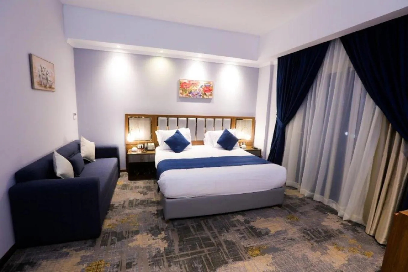 Bed in The Guard Hotel