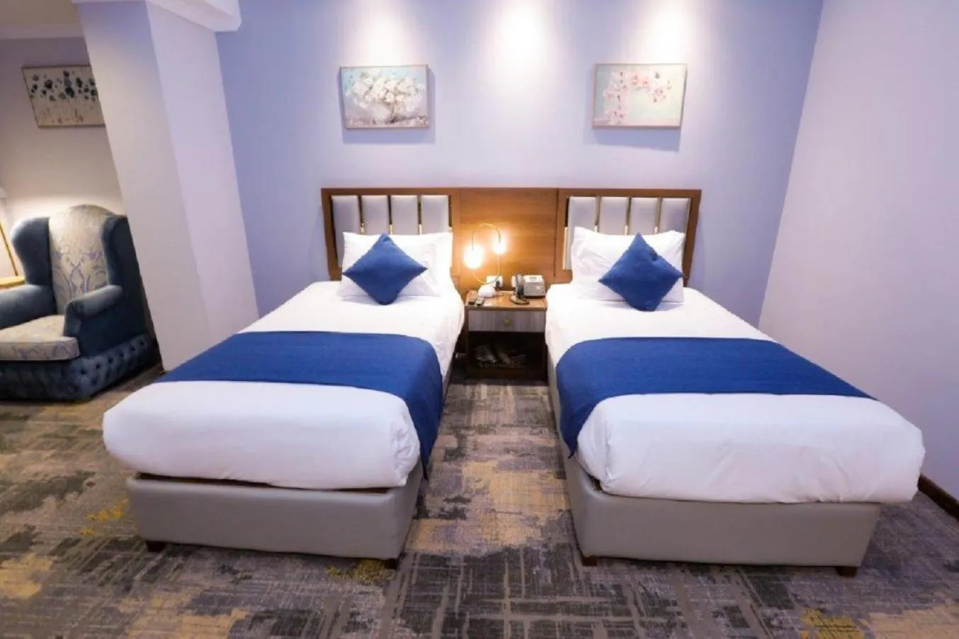 Bed in The Guard Hotel