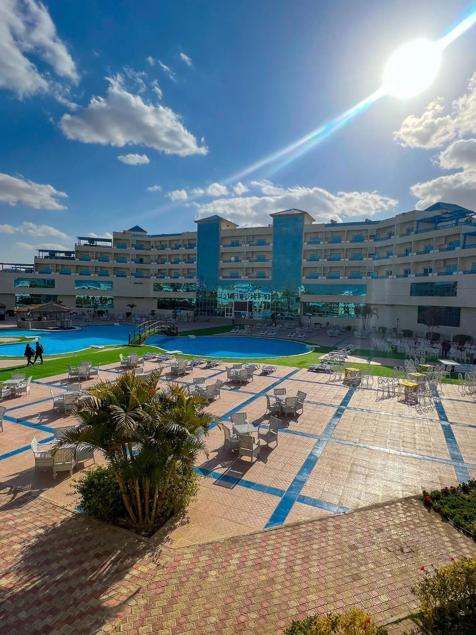 Swimming pool in The Guard Hotel