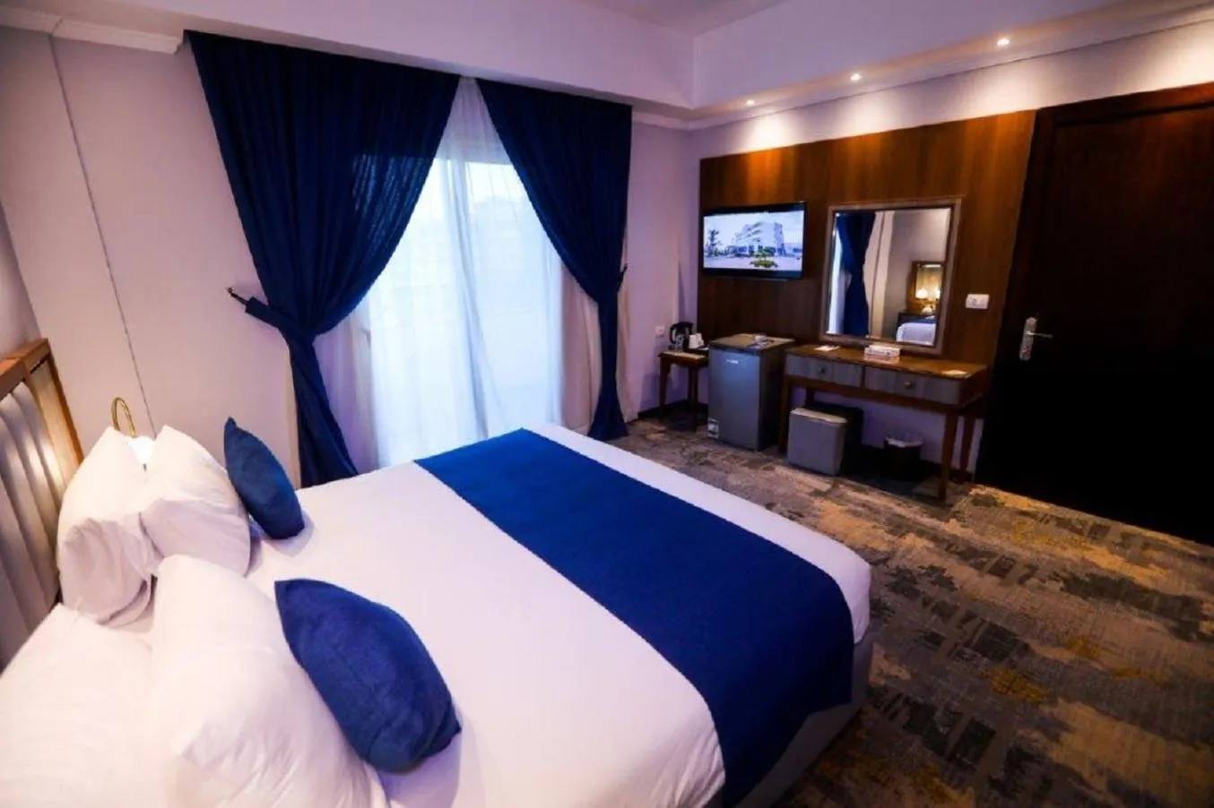 Bed in The Guard Hotel