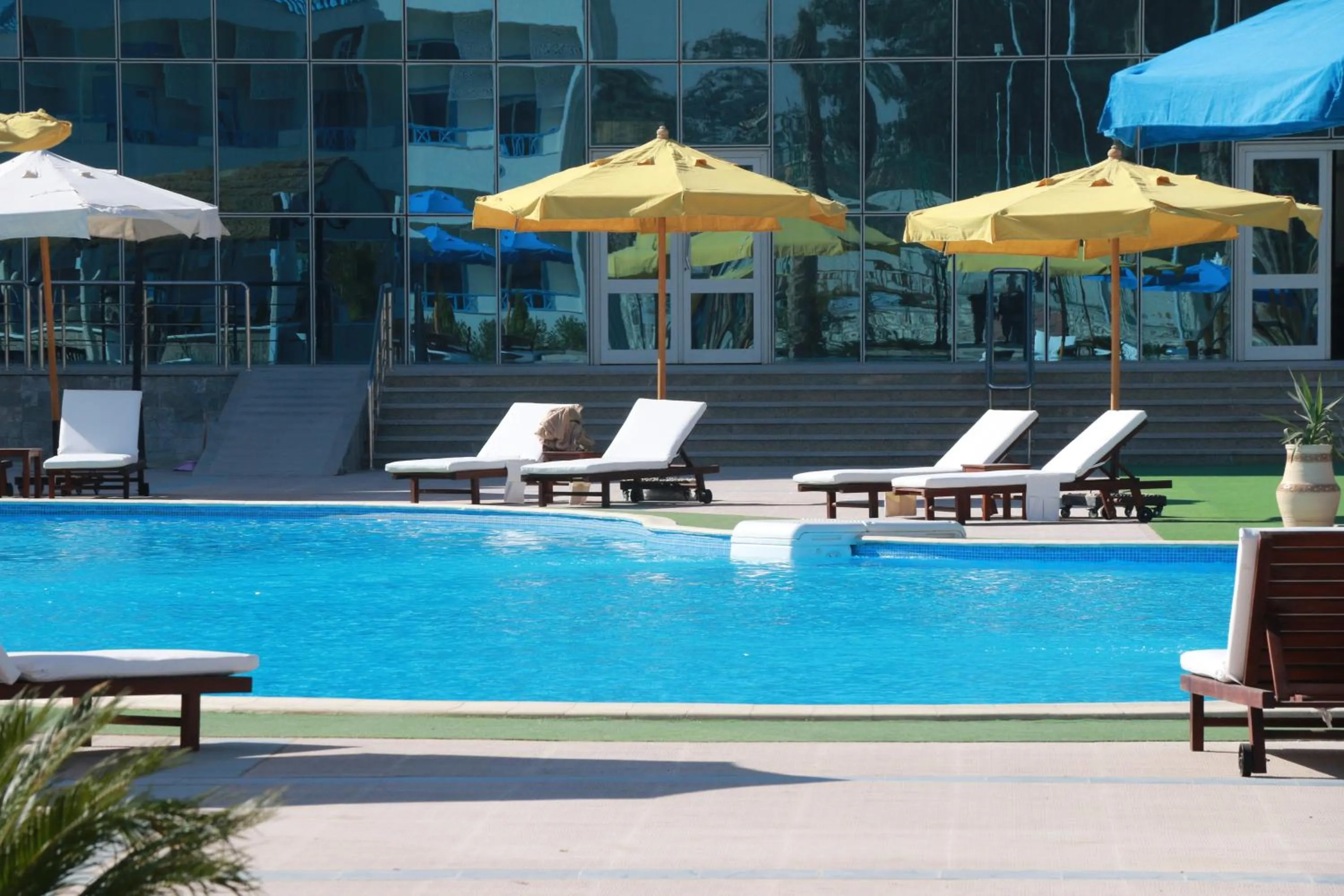 Patio in The Guard Hotel