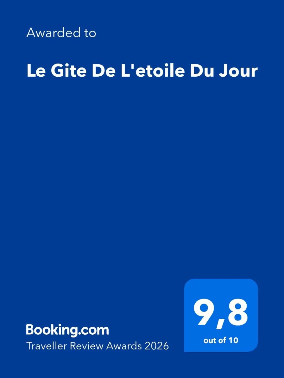 Le Gite De L'etoile Du Jour