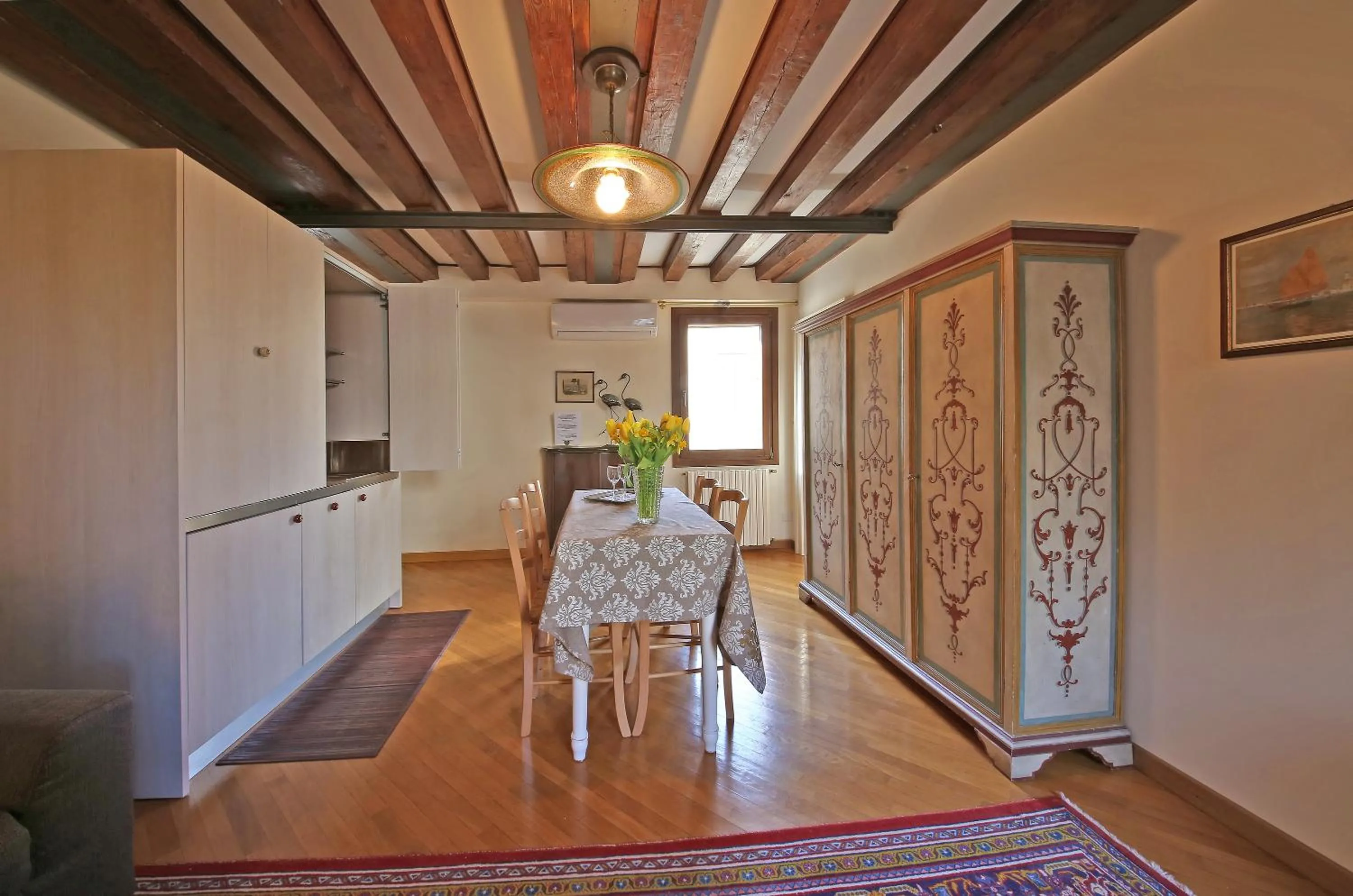Bedroom in Appartamenti inside Palazzo Foscarini
