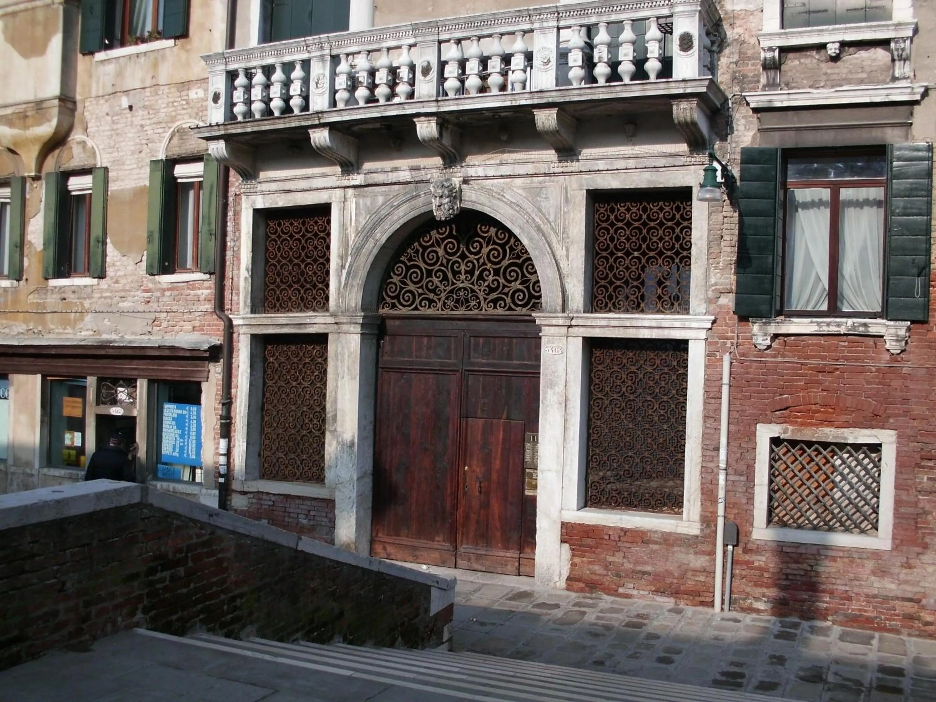 Facade/entrance in Appartamenti inside Palazzo Foscarini
