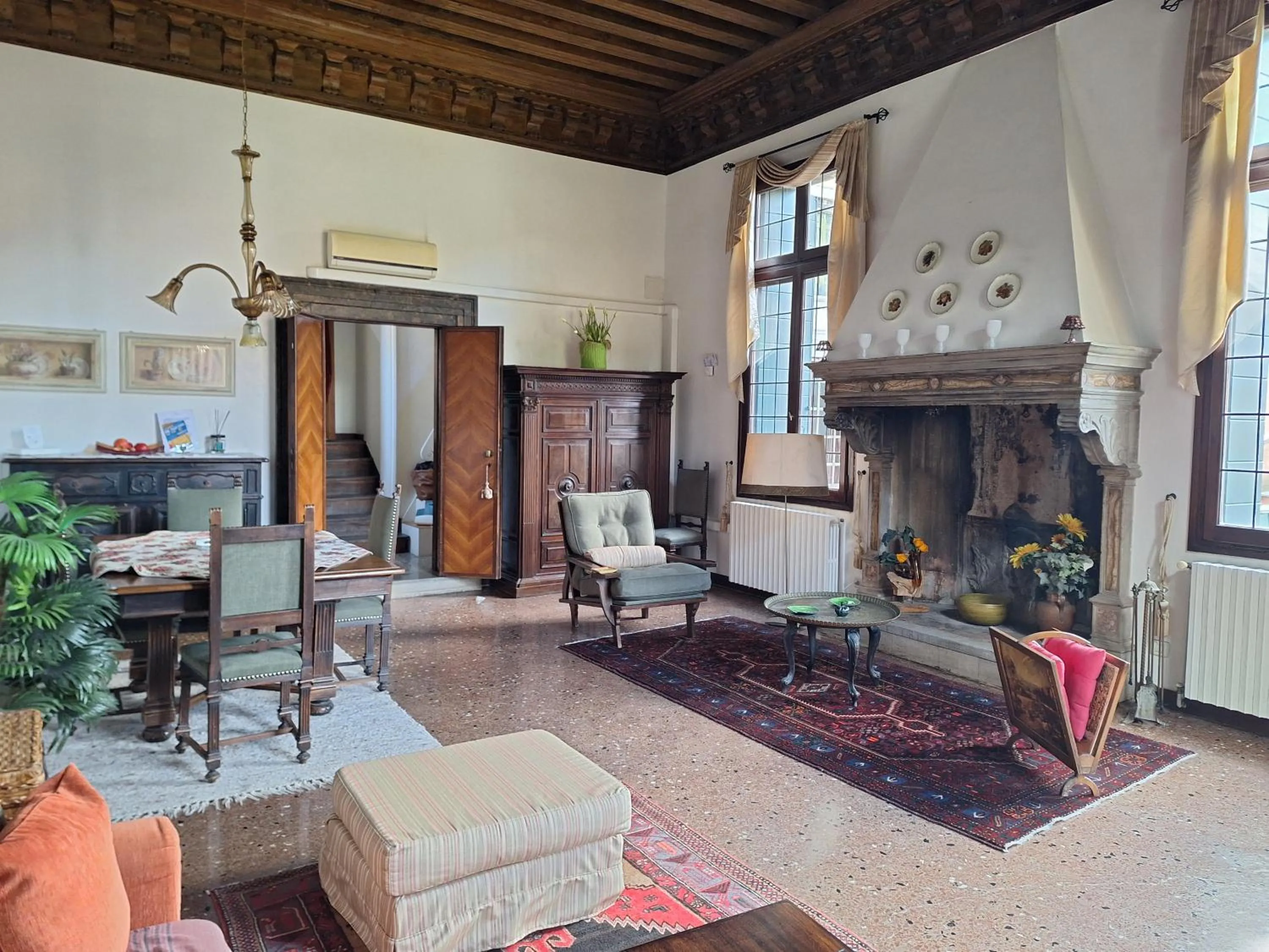 Living room in Appartamenti inside Palazzo Foscarini