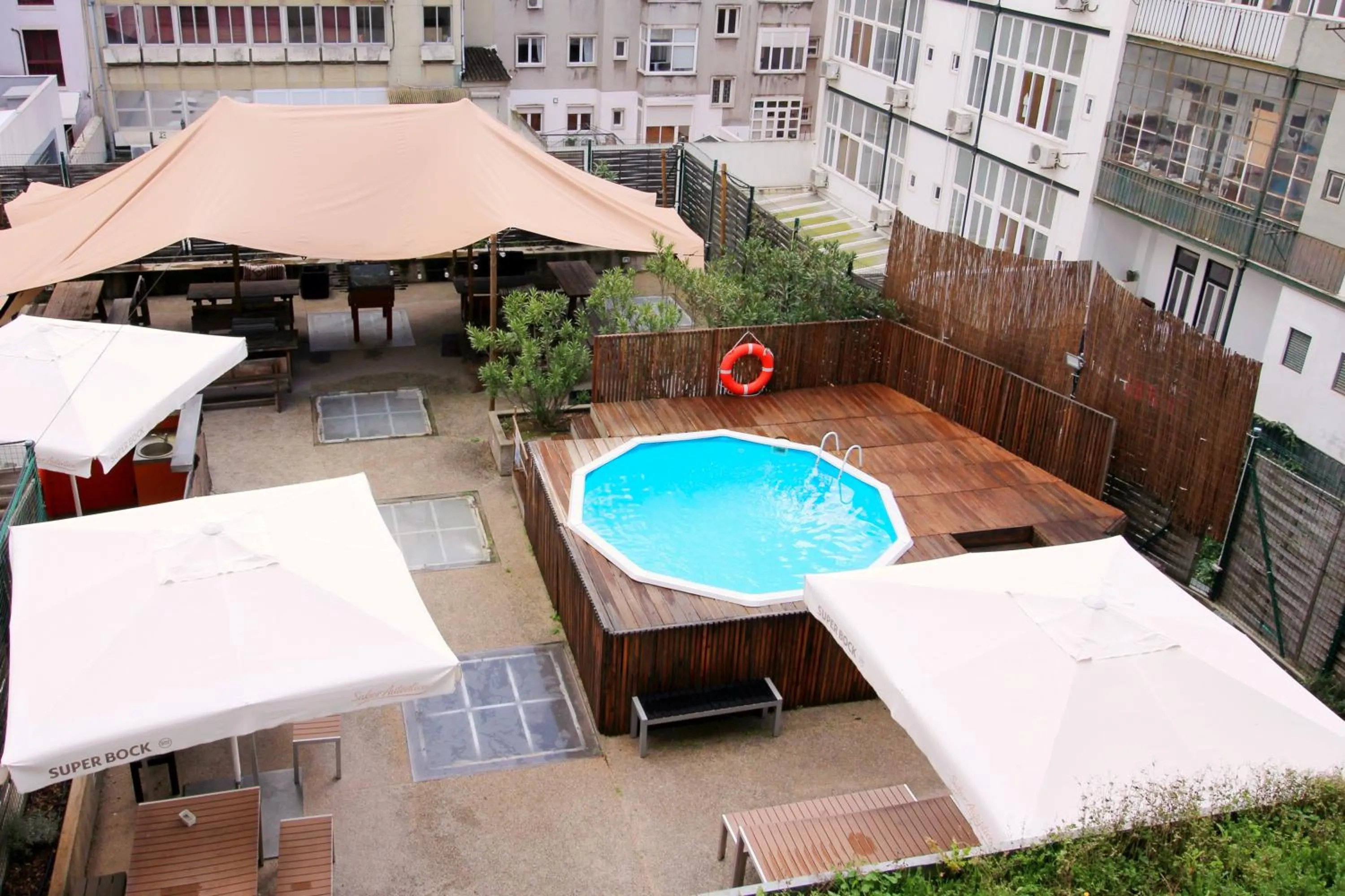 Swimming pool in WOT Patio Social