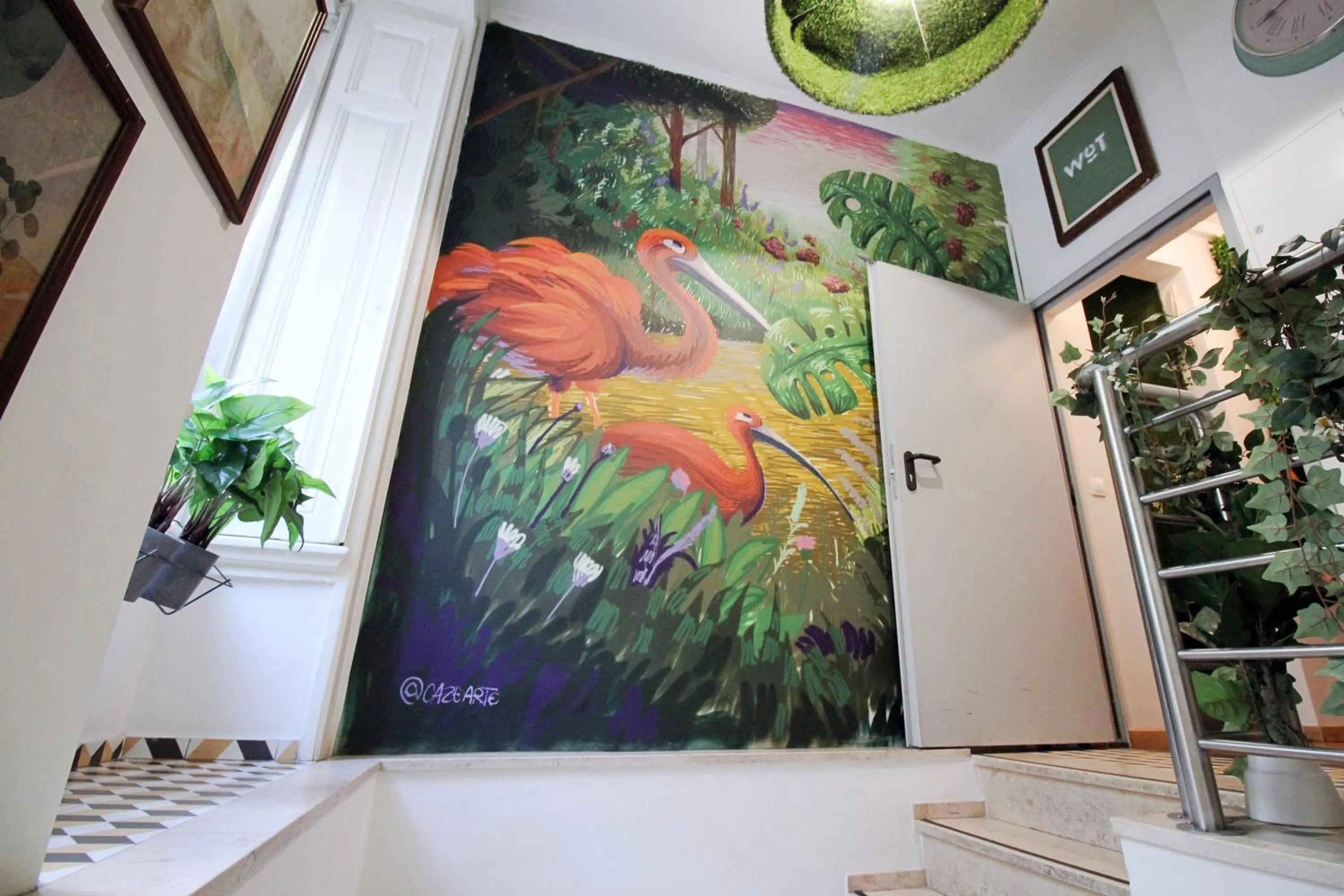 Decorative detail in WOT Patio Social