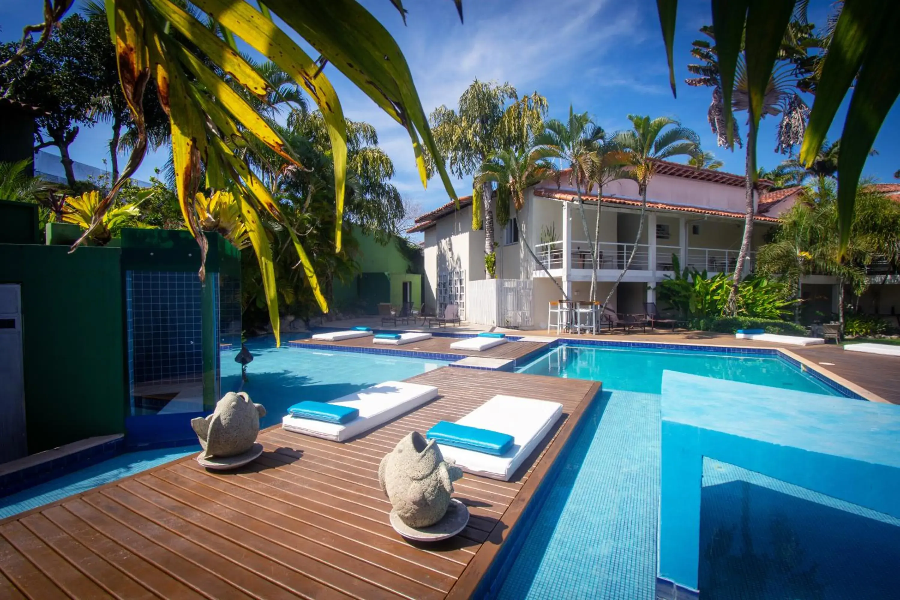 Pool view in Armação dos Búzios Pousada Design Pool view in Armação dos Búzios Pousada Design