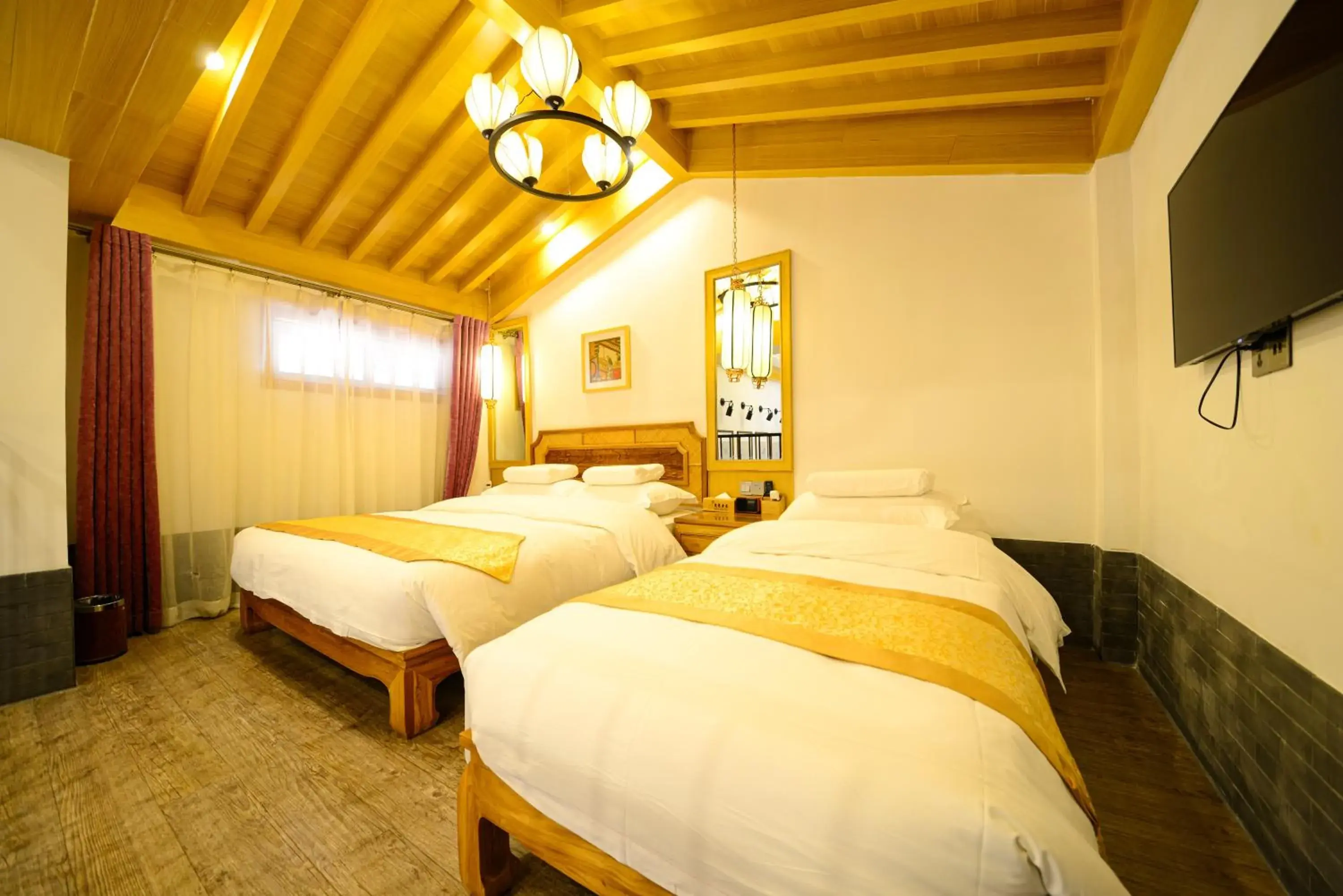 Bedroom, Bed in Pipa Hotel Datong Bedroom, Bed in Pipa Hotel Datong