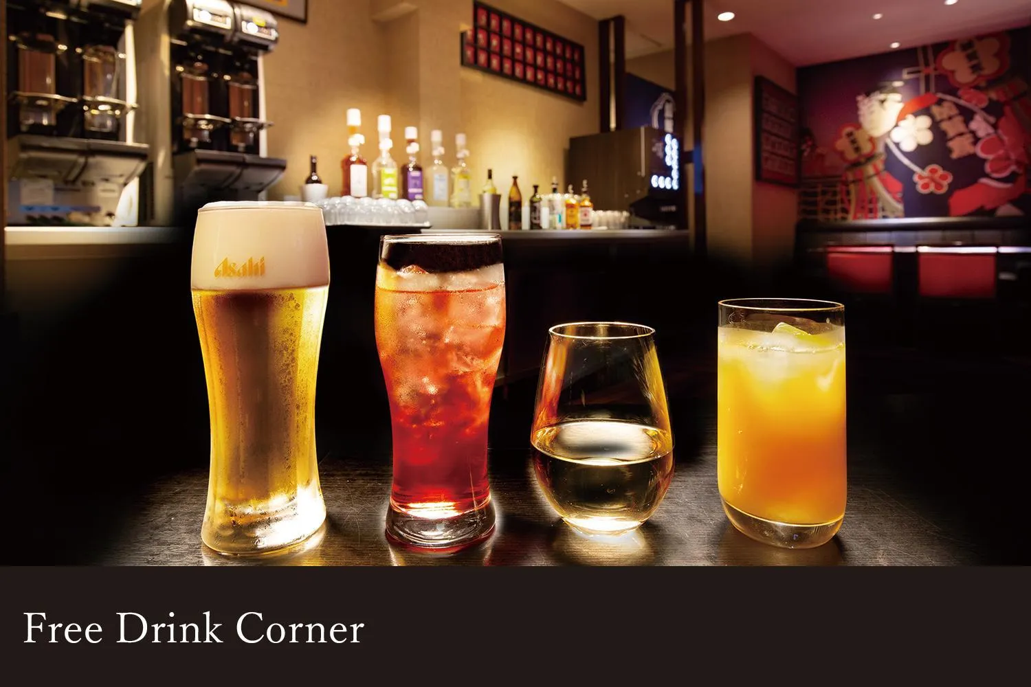 Food and drinks in Yamanaka Onsen Kagari Kisshotei