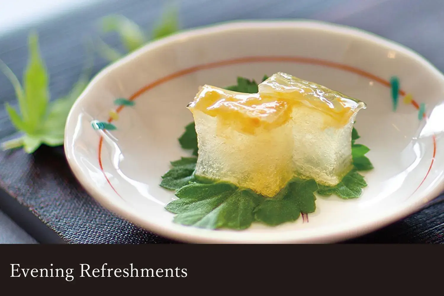 Food and drinks in Yamanaka Onsen Kagari Kisshotei Food and drinks in Yamanaka Onsen Kagari Kisshotei