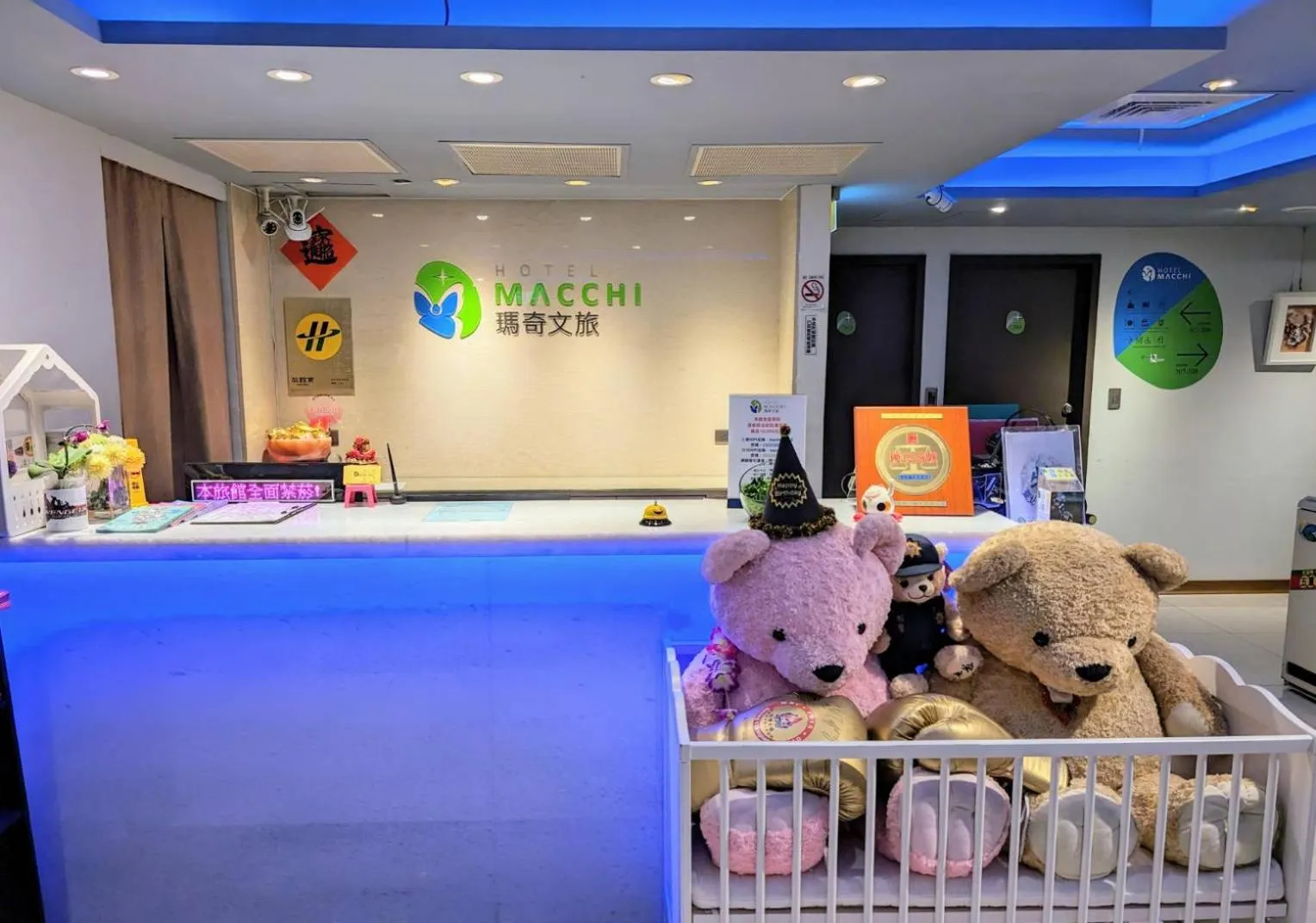 Floor plan in Macchi Hotel - Taipei