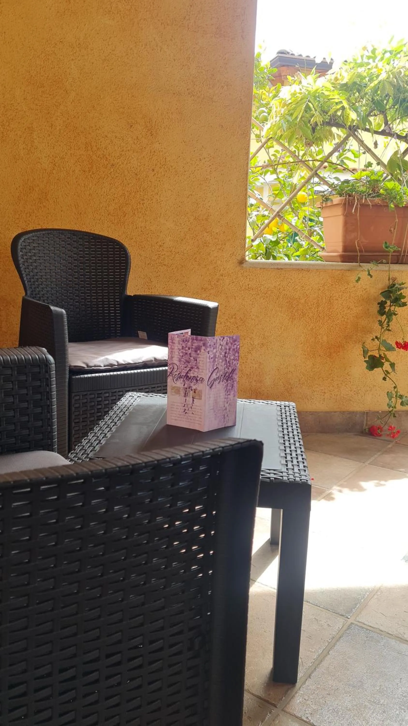 Quiet street view in Residenza Giostell