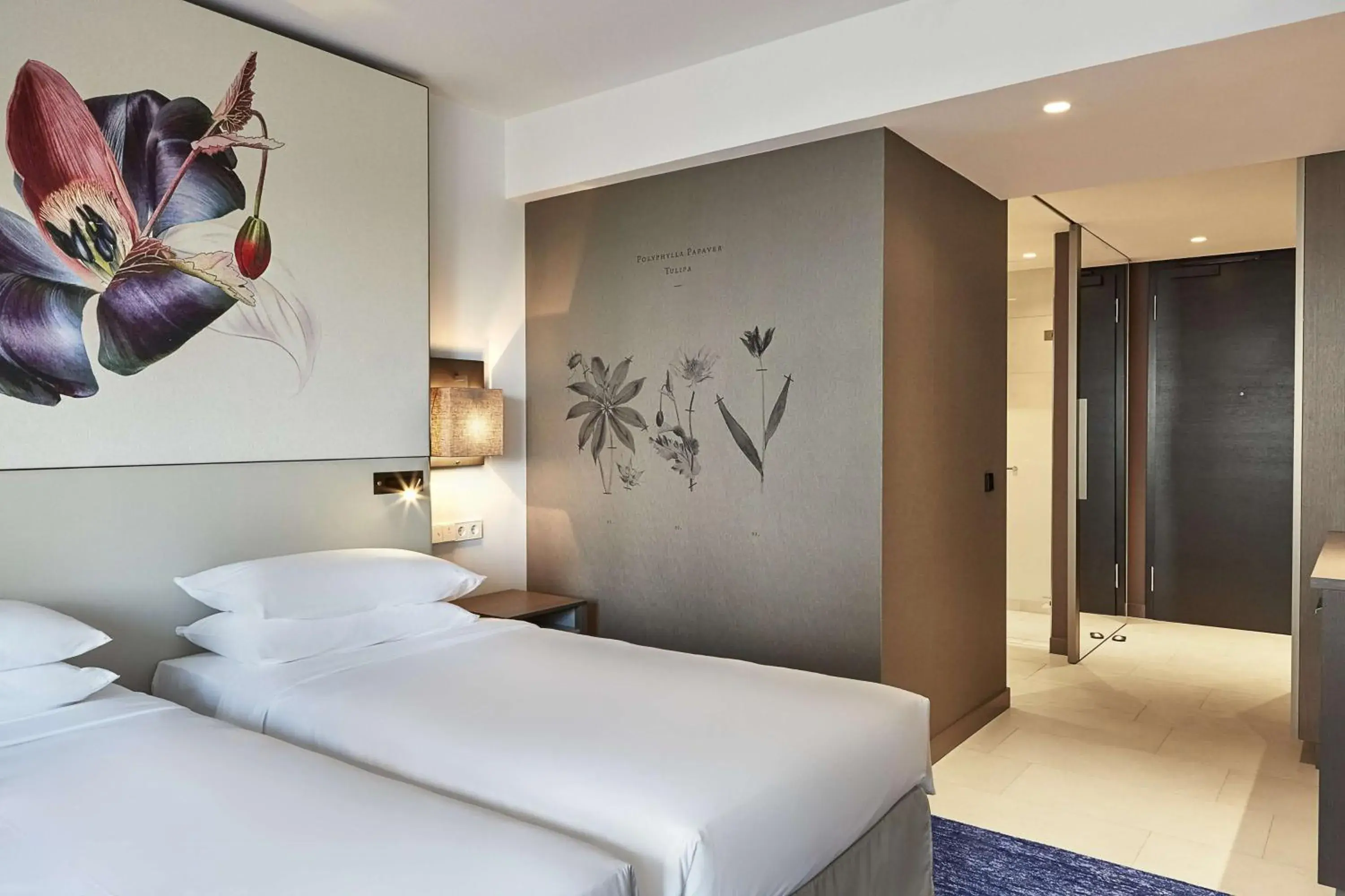 Bed in Hyatt Regency Amsterdam Bed in Hyatt Regency Amsterdam