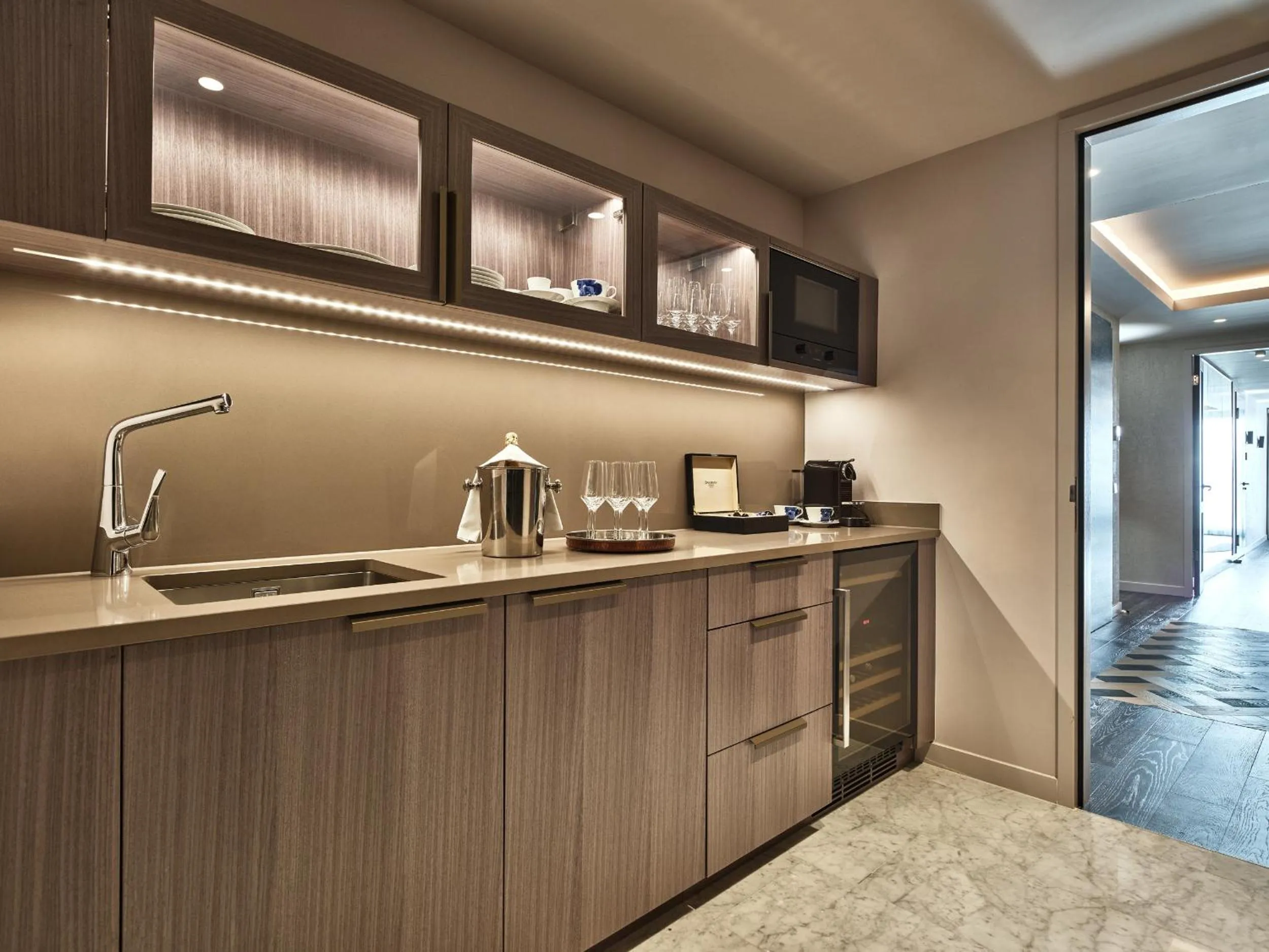 kitchen in Hyatt Regency Amsterdam