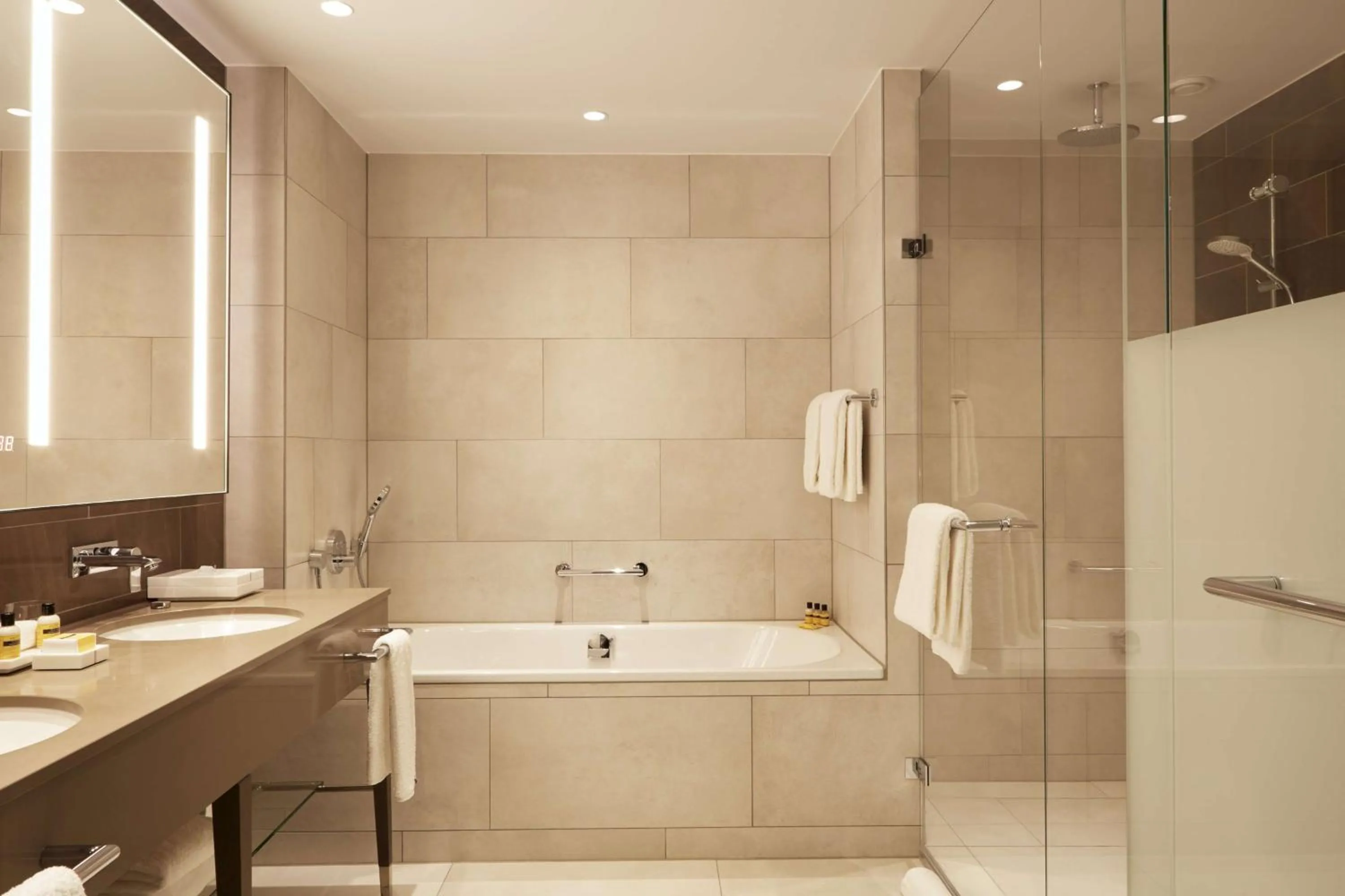 Shower in Hyatt Regency Amsterdam