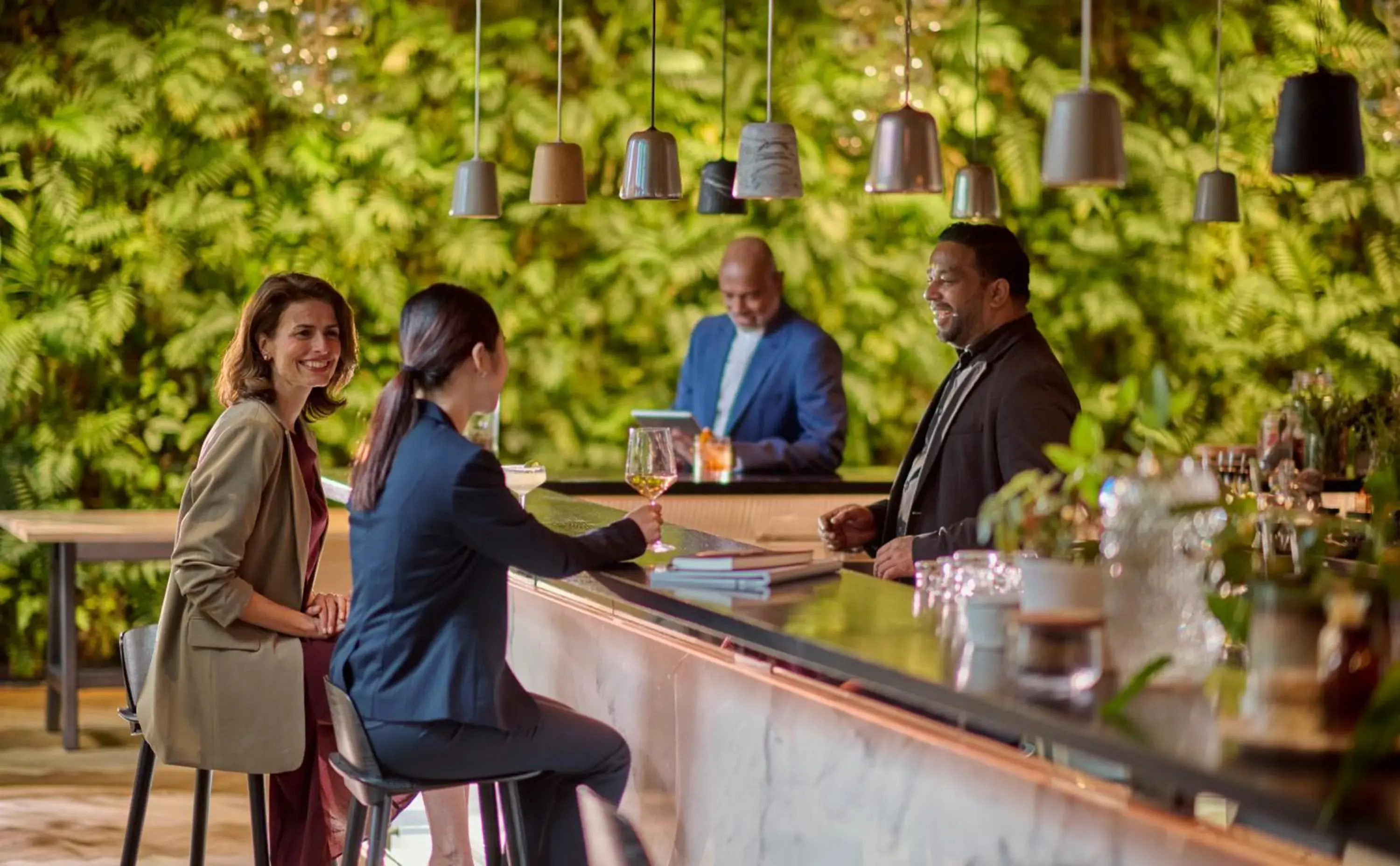Lounge or bar in Hyatt Regency Amsterdam Lounge or bar in Hyatt Regency Amsterdam