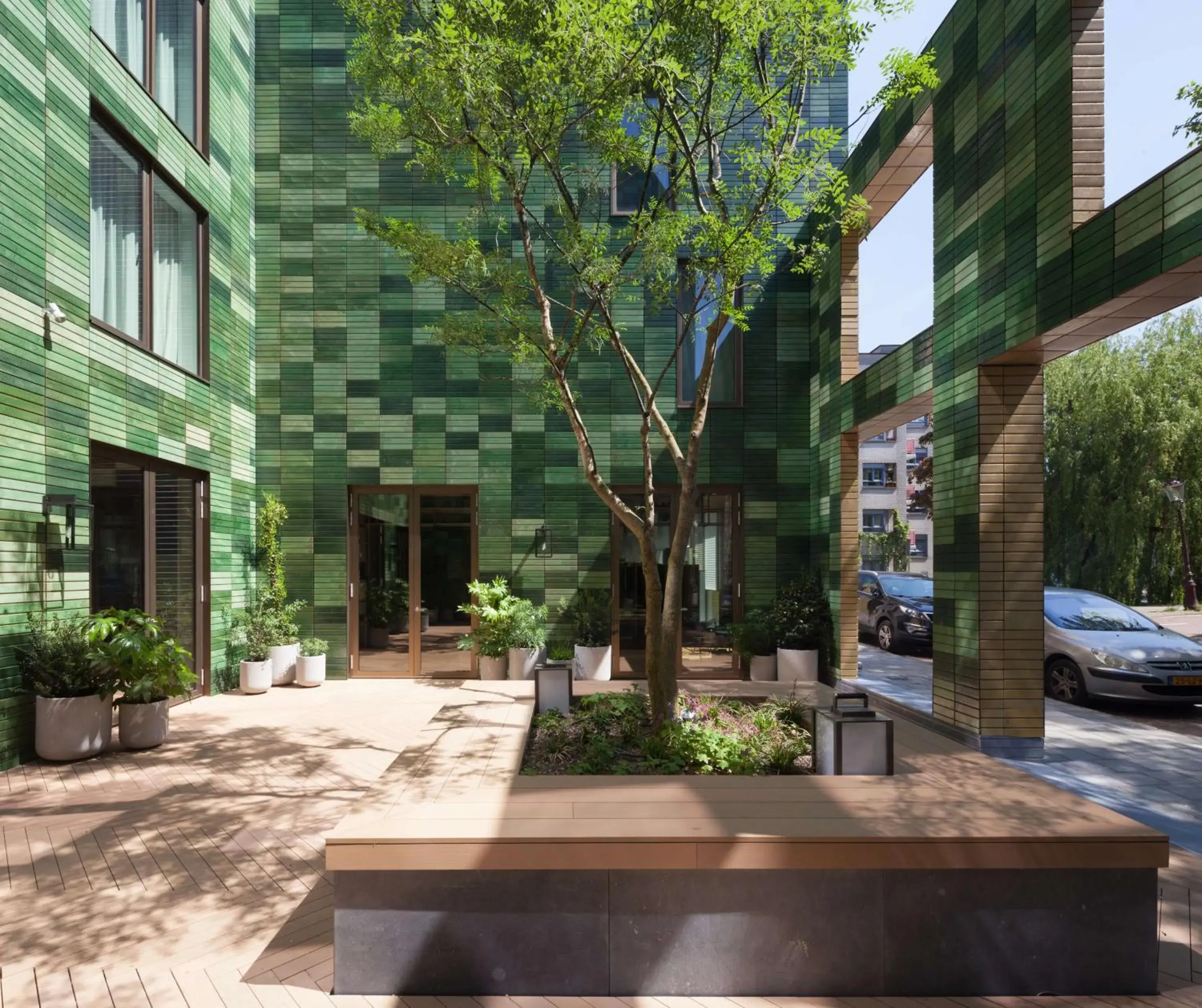 Property building in Hyatt Regency Amsterdam Property building in Hyatt Regency Amsterdam