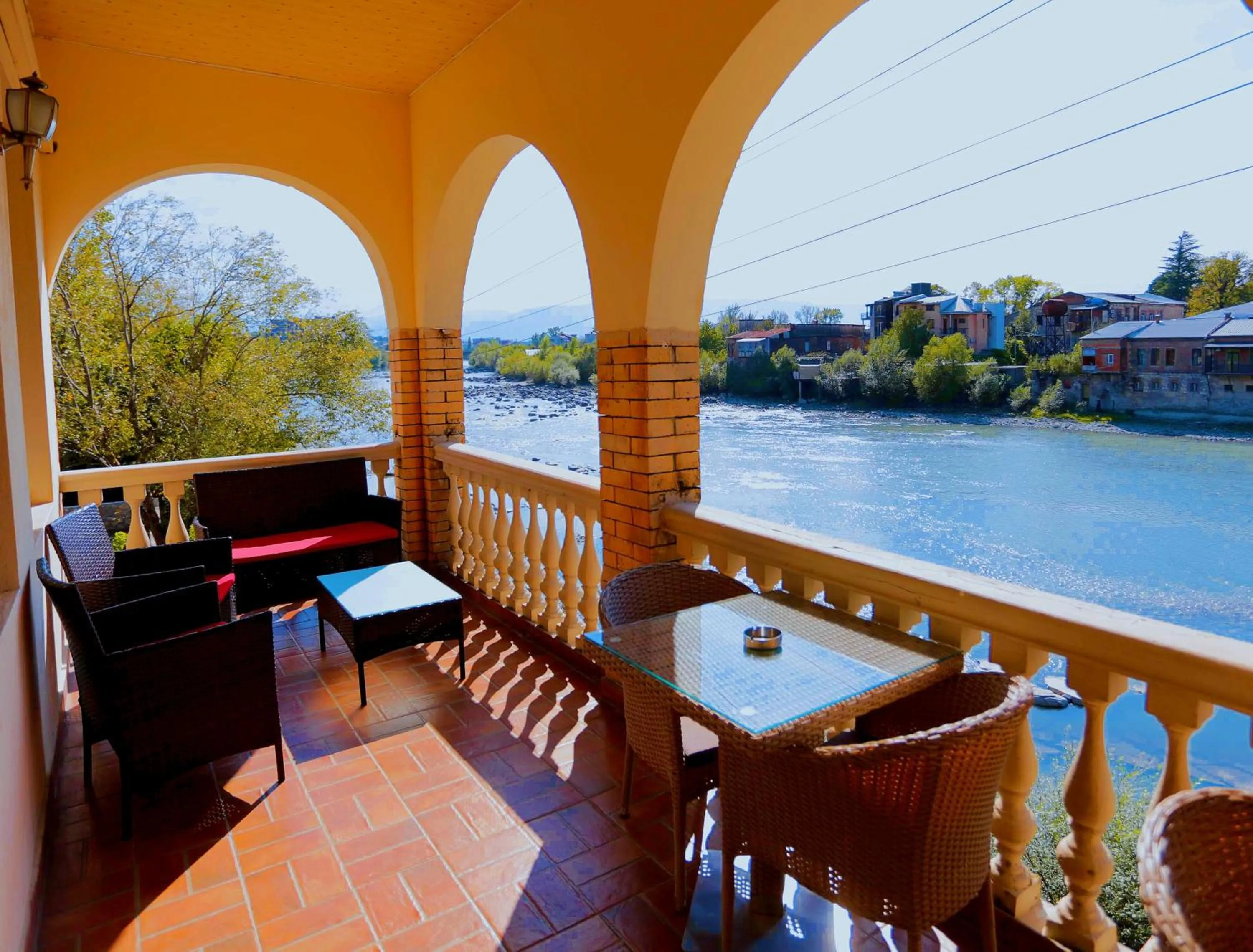 Balcony/Terrace in Sanapiro Hotel