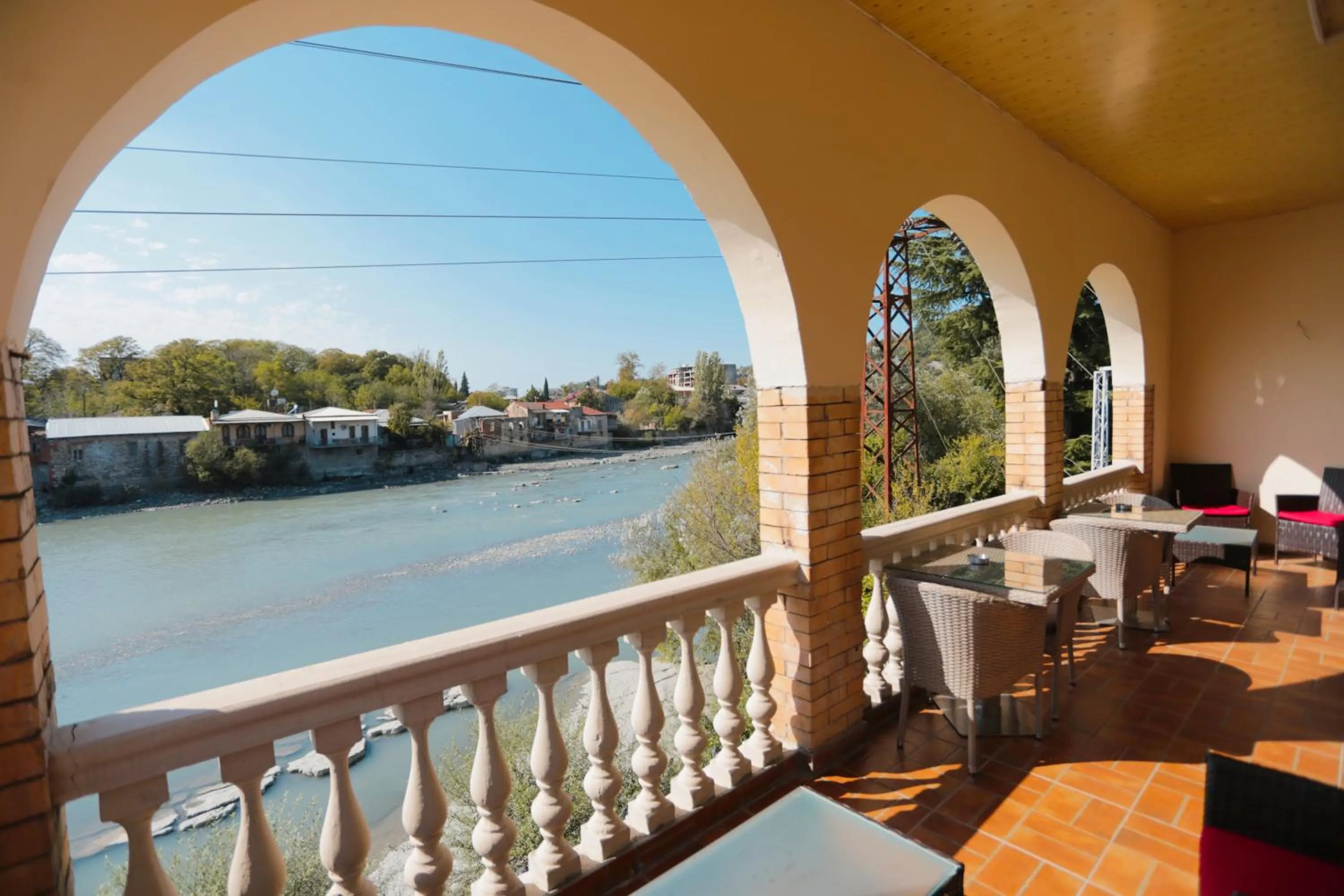 Balcony/Terrace in Sanapiro Hotel