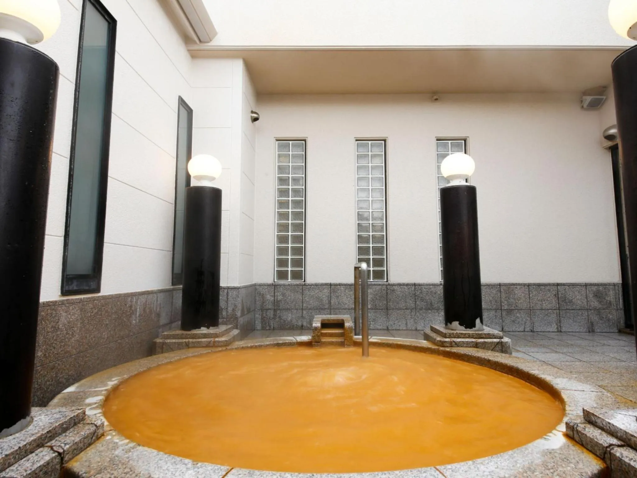 Open Air Bath in Arima Hot Spring Ryokan Kotori