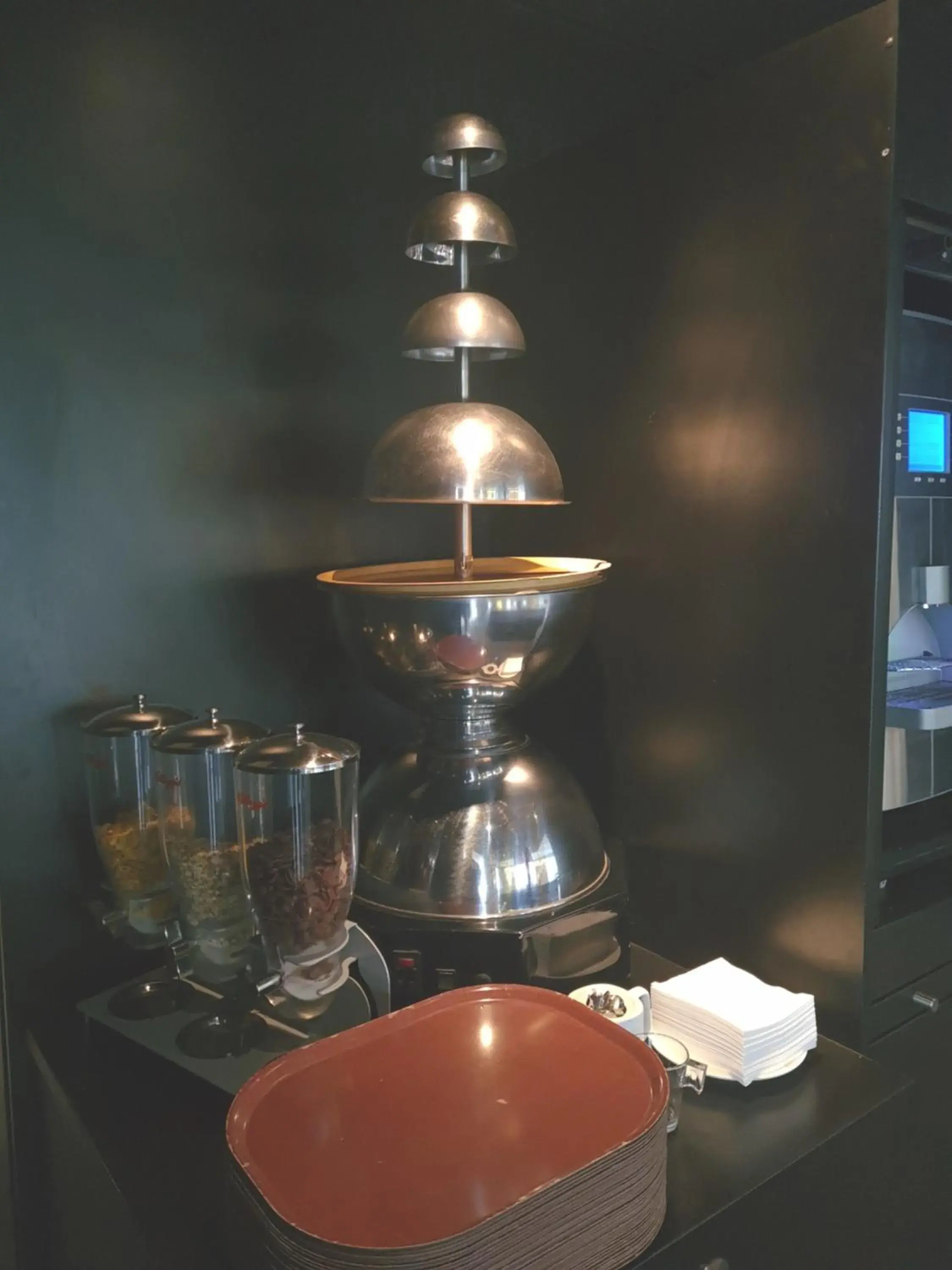 Buffet breakfast in Brit Hotel Confort Nancy Lunéville Buffet breakfast in Brit Hotel Confort Nancy Lunéville