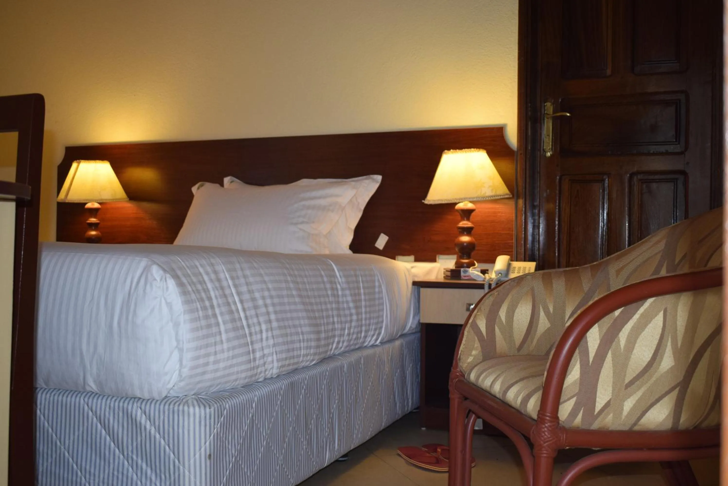 Shower in Kivu Peace View Hotel