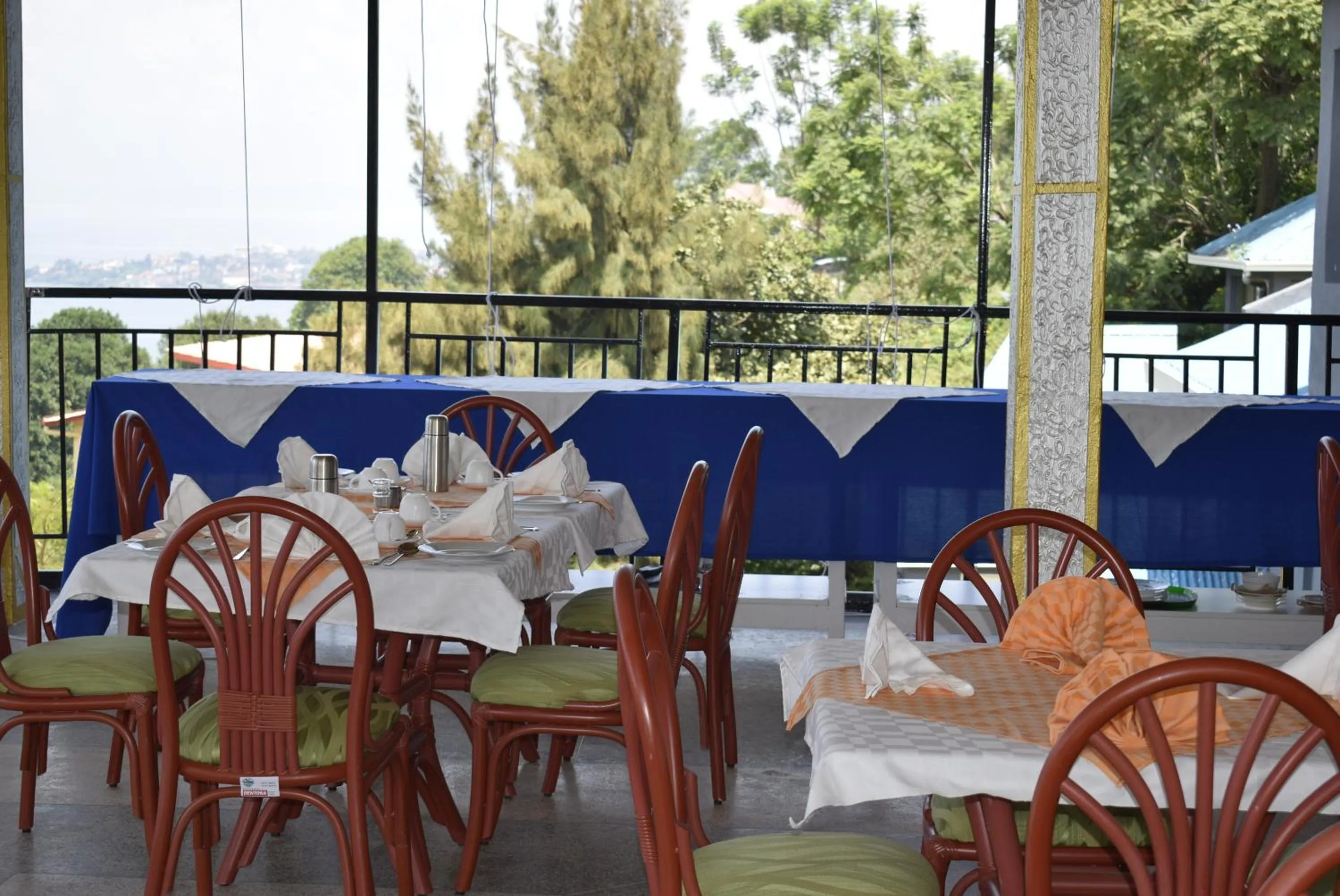 Restaurant/places to eat in Kivu Peace View Hotel