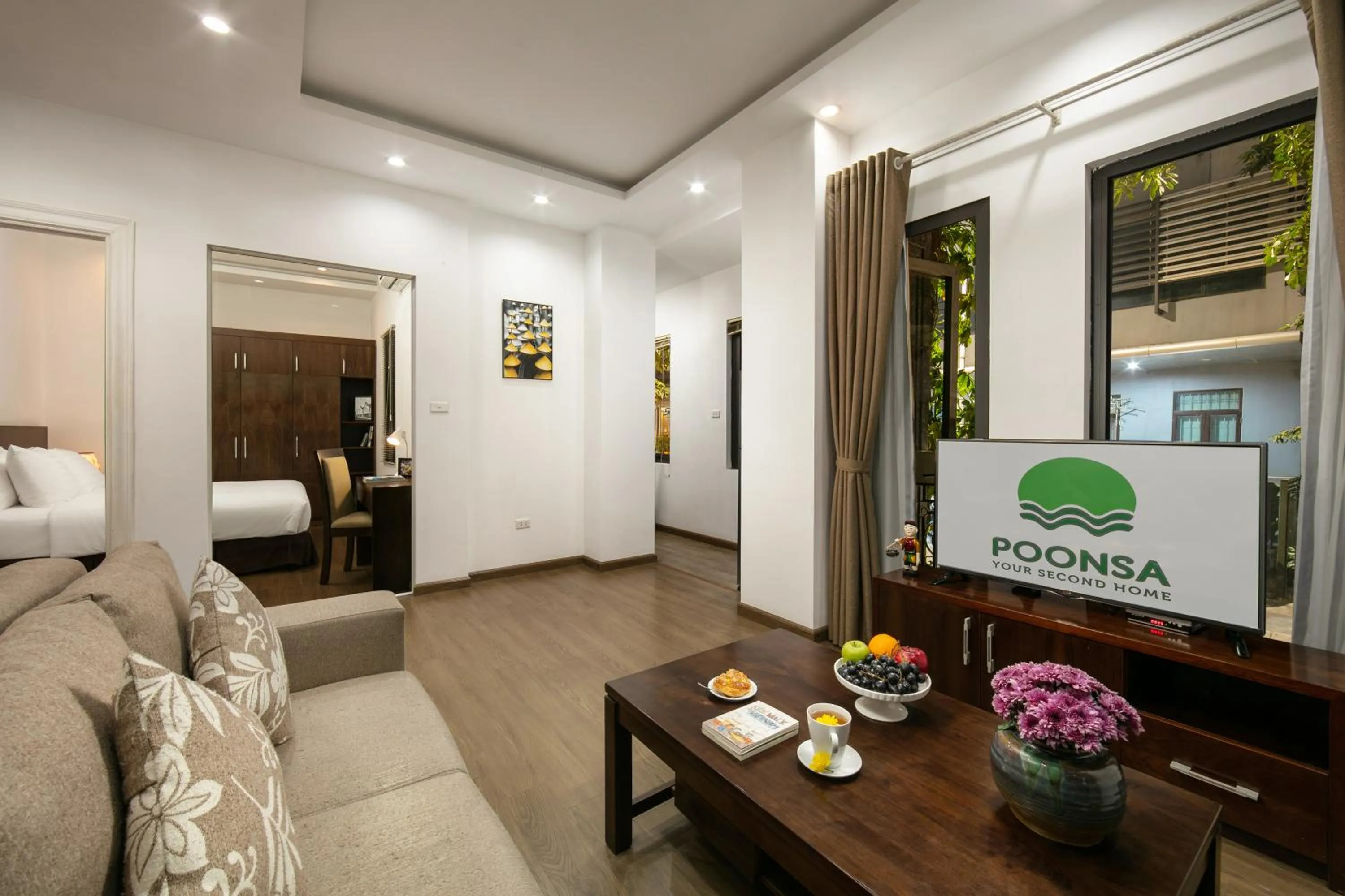 Communal lounge/ TV room in Poonsa Hanoi - The Ordinary Living