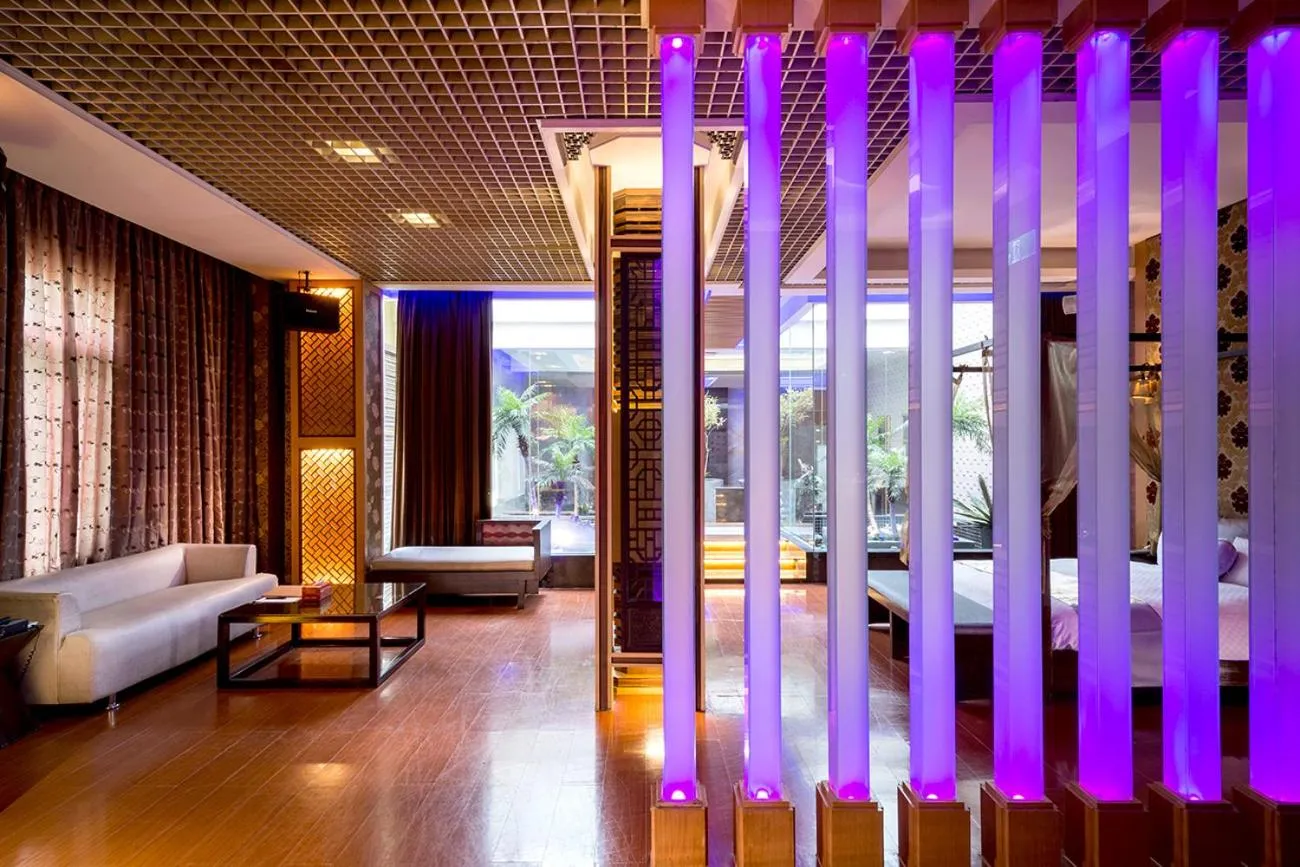 Living room in Norway Forest Villa Motel