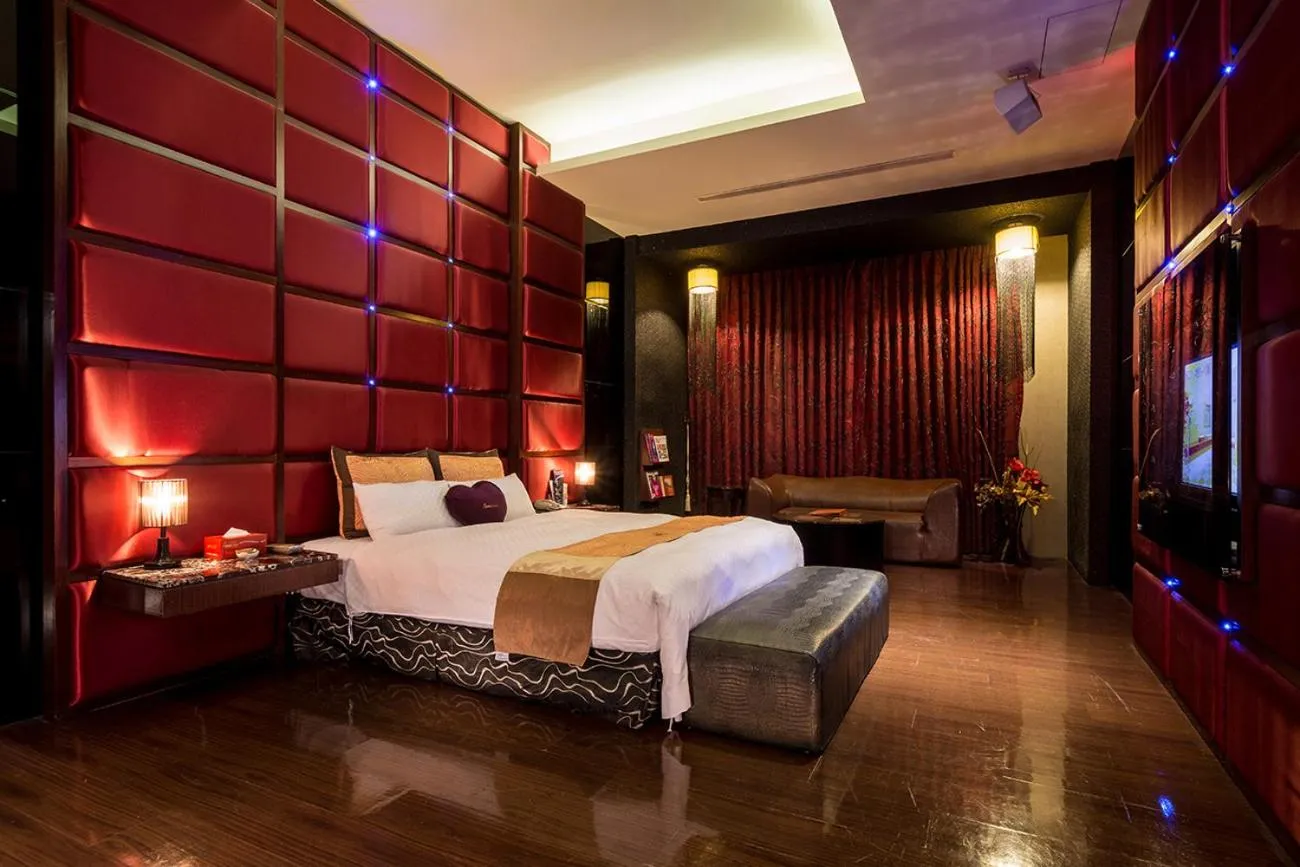 Bed in Norway Forest Villa Motel