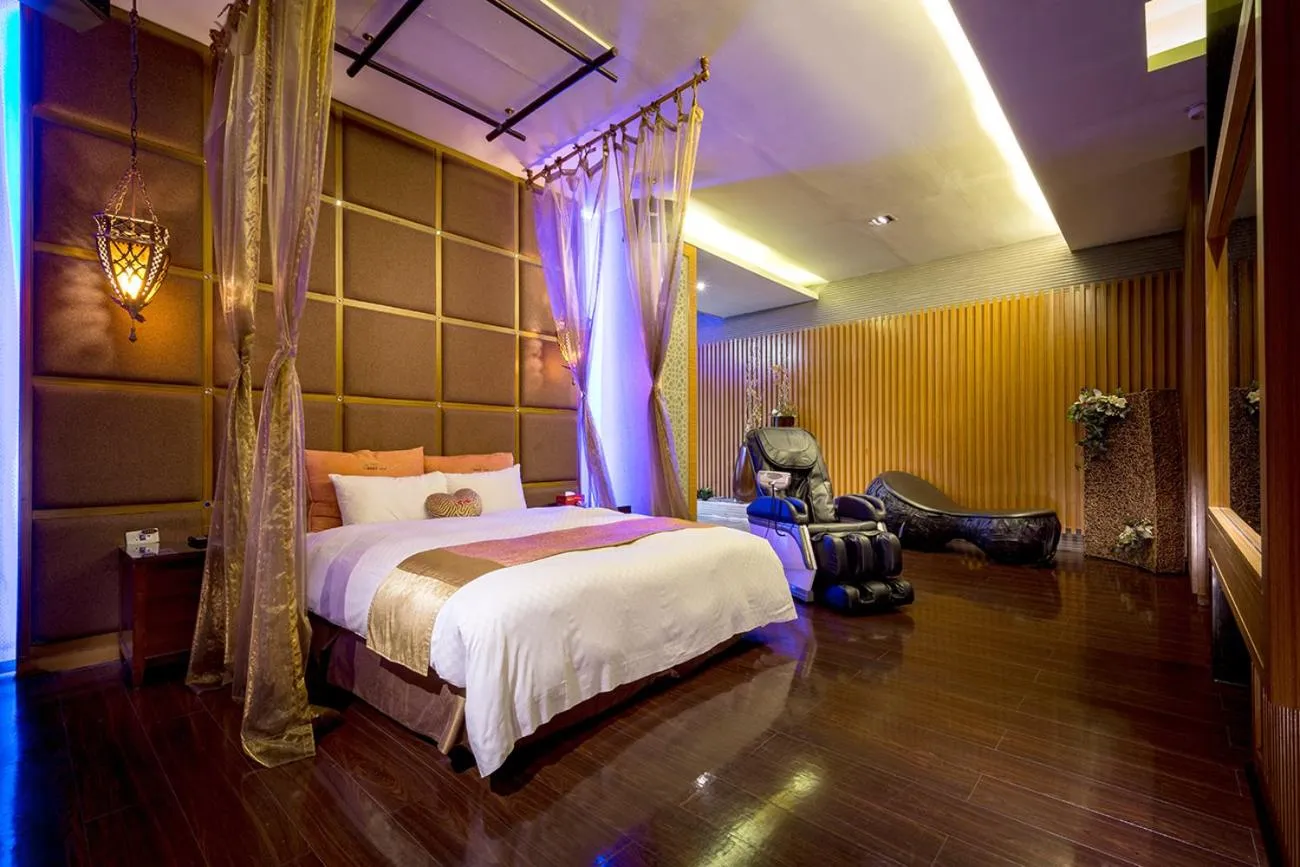 Bed in Norway Forest Villa Motel