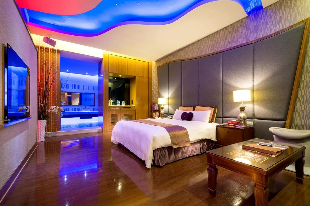 Bed in Norway Forest Villa Motel