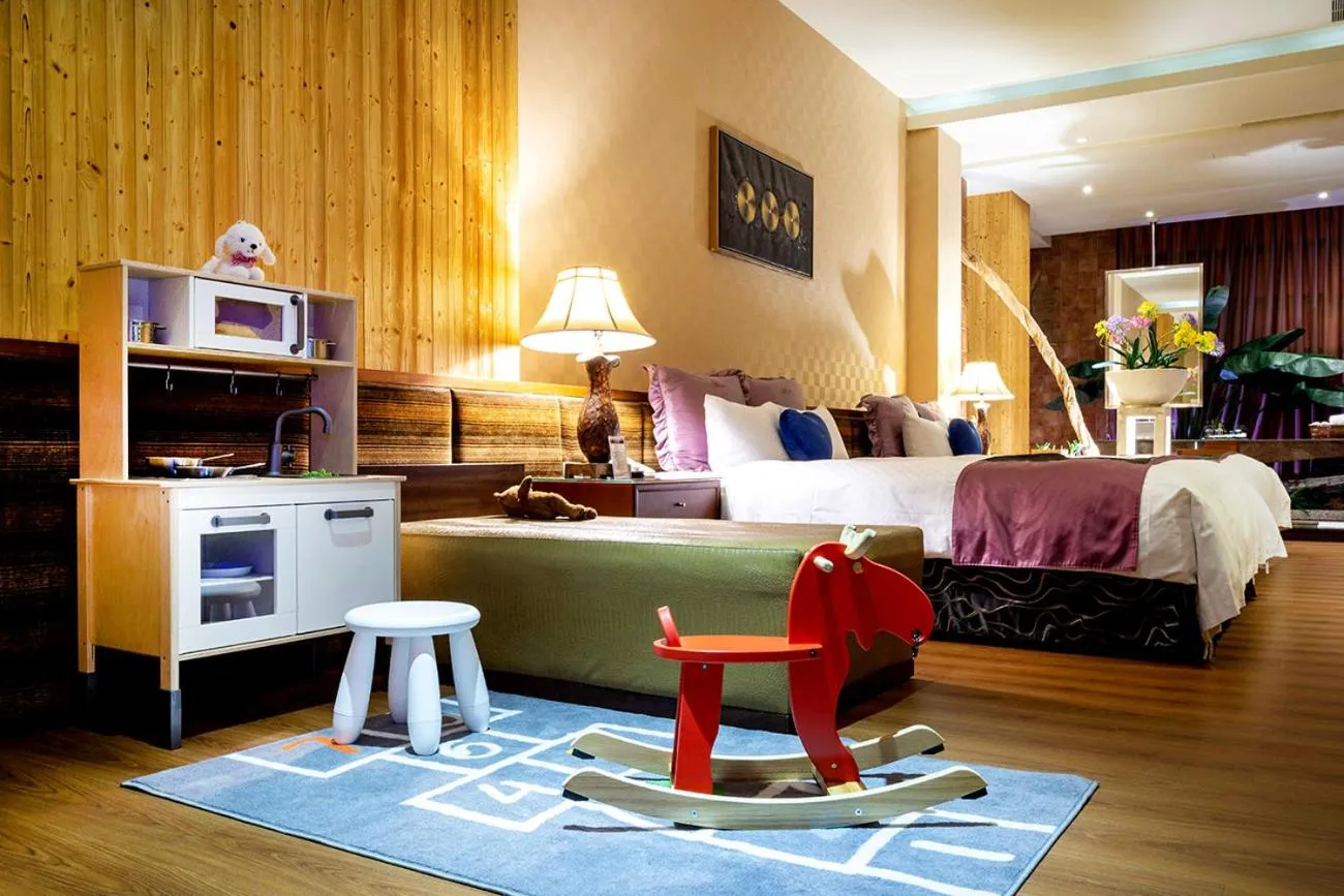 Bed in Norway Forest Villa Motel