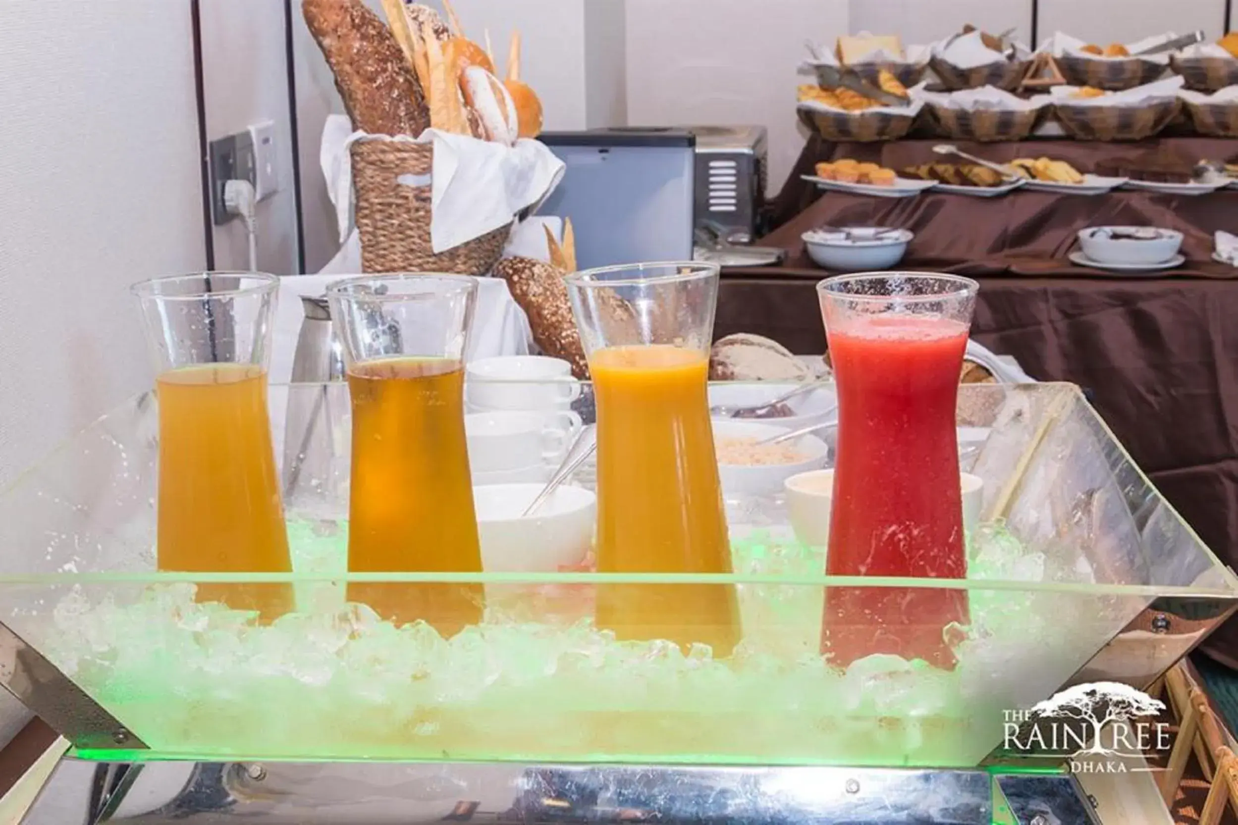 Continental breakfast in The Raintree Dhaka - A Luxury collection Hotel Continental breakfast in The Raintree Dhaka - A Luxury collection Hotel