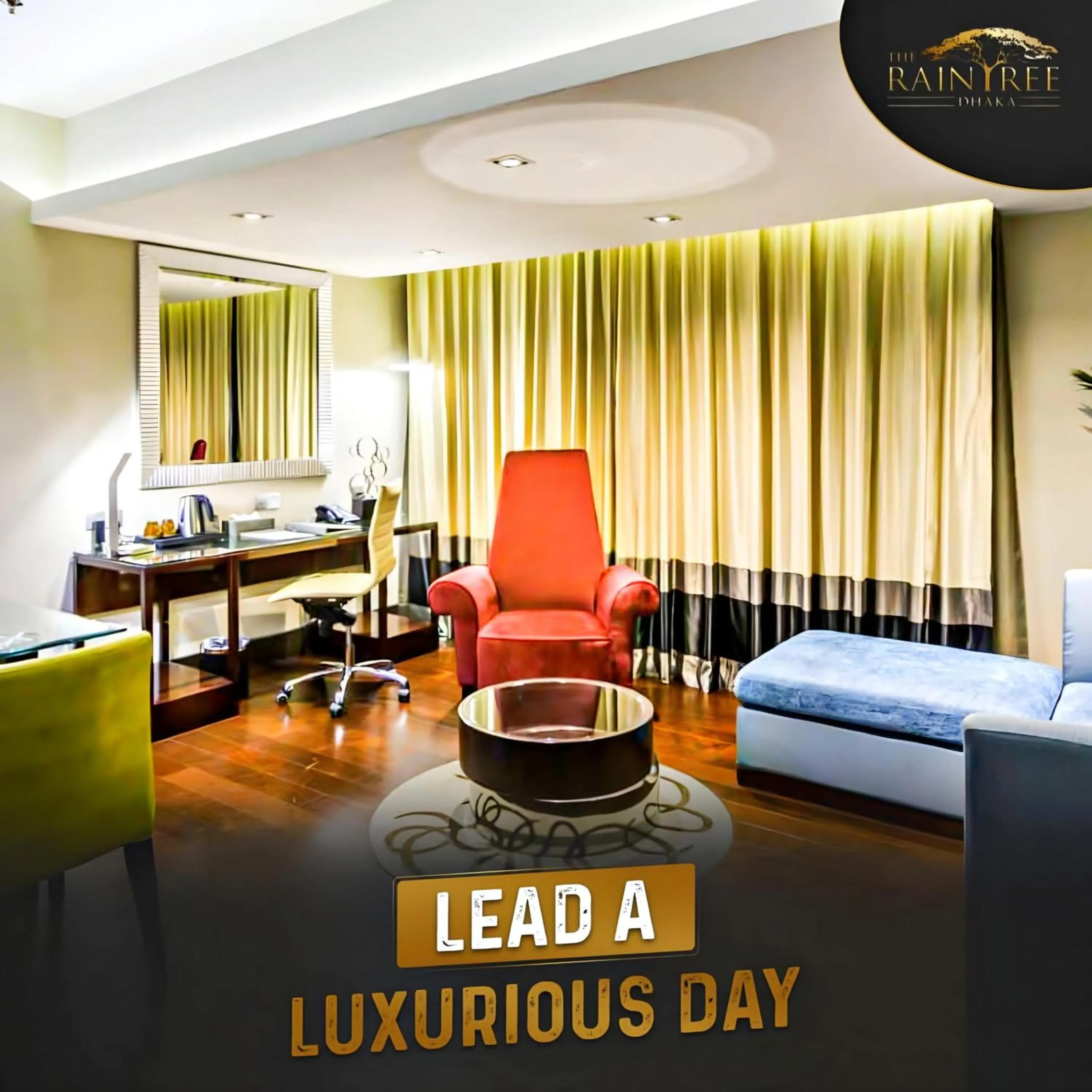 Living room in The Raintree Dhaka - A Luxury collection Hotel