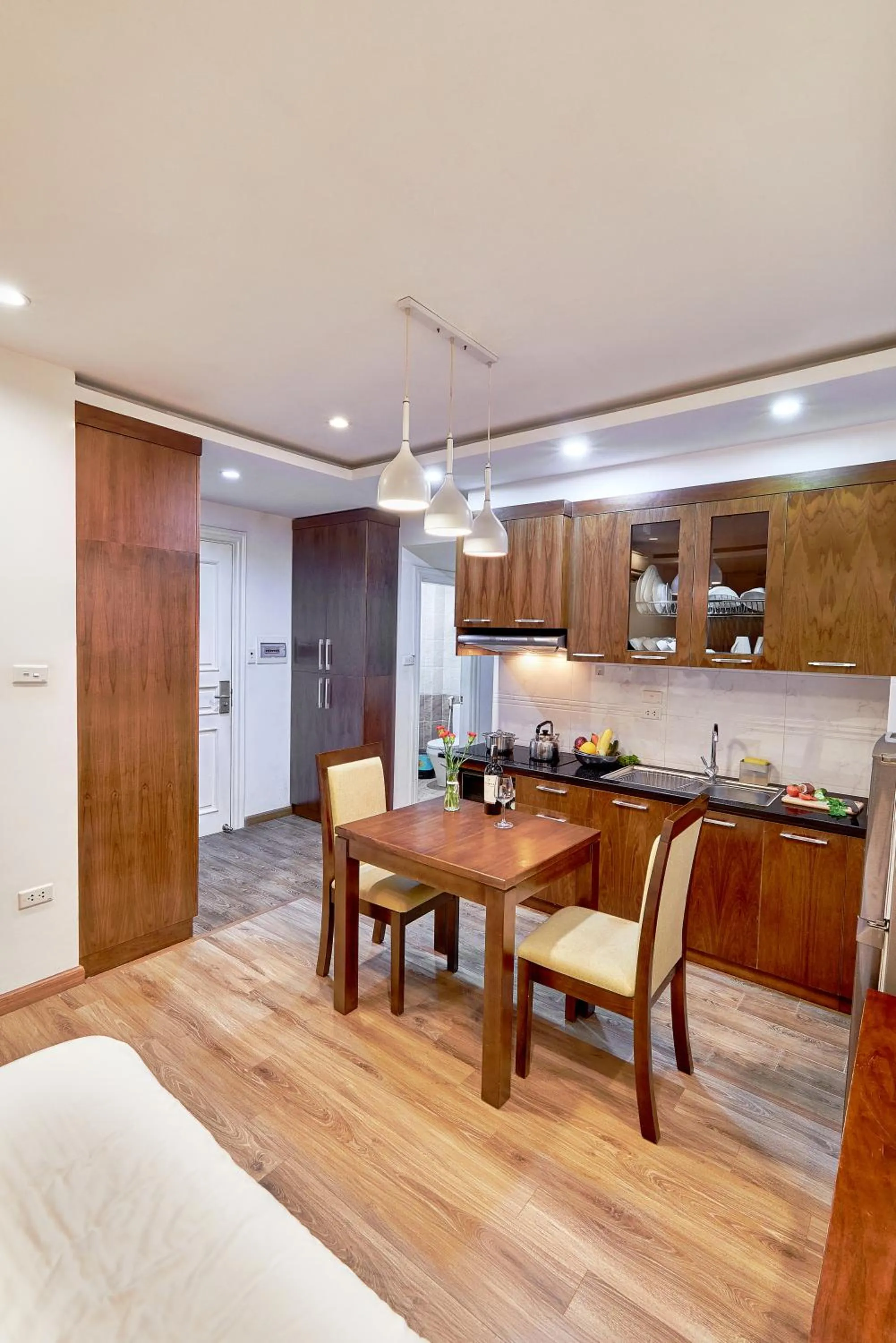 Kitchen or kitchenette in The Bloom Classic - An Excellent Blend of Cozy Living and Urban Relaxation